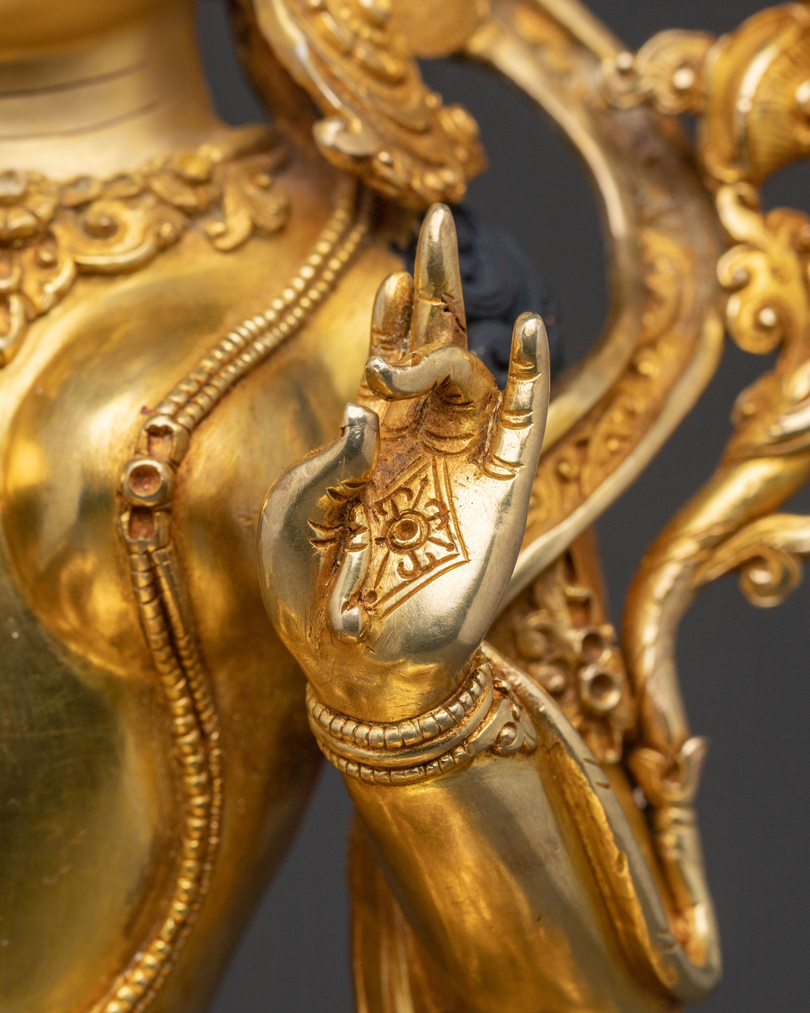 Green Tara Statue: Goddess of Compassion