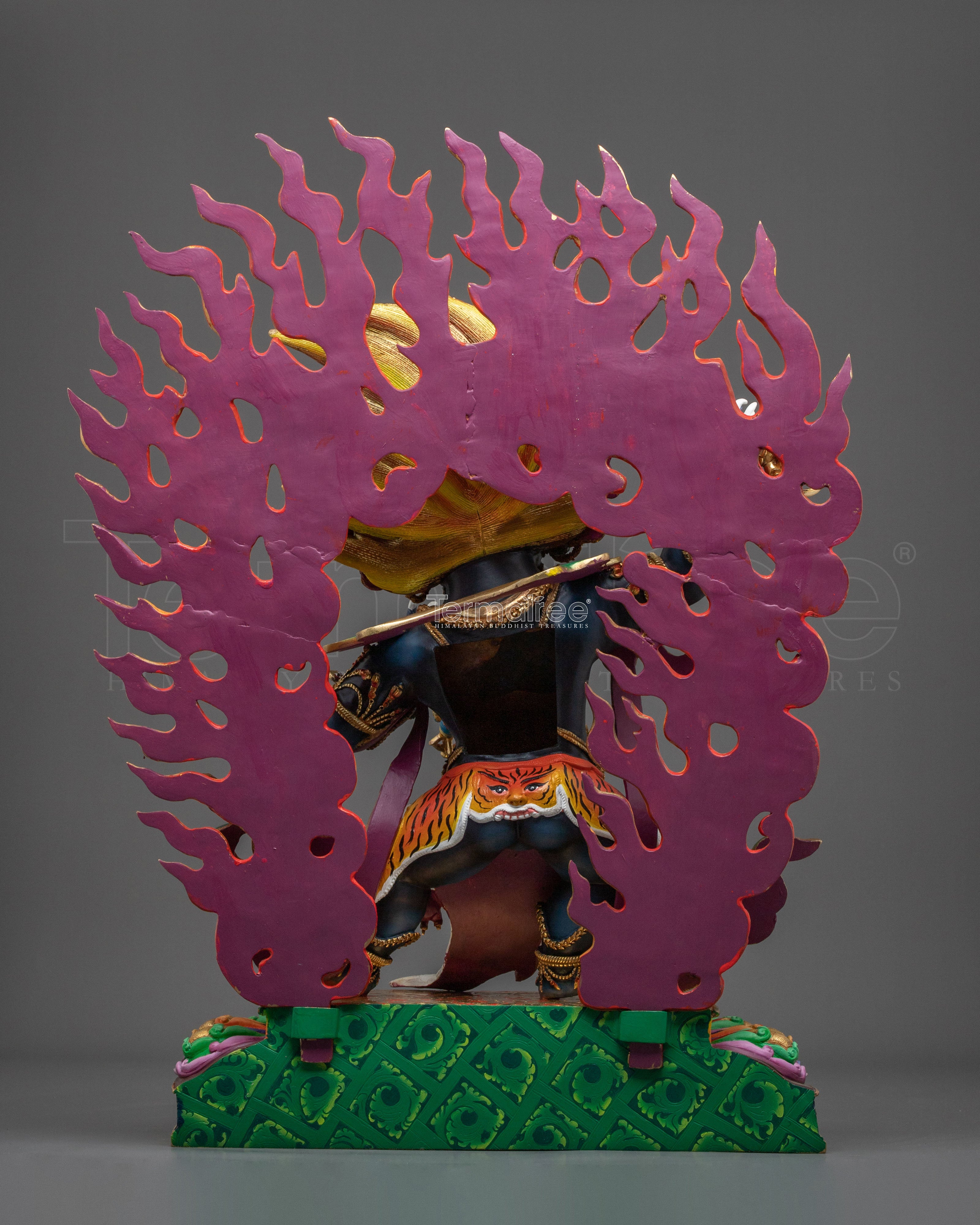 Tibetan Deity Vajrapani Statue | Altar Home Decor