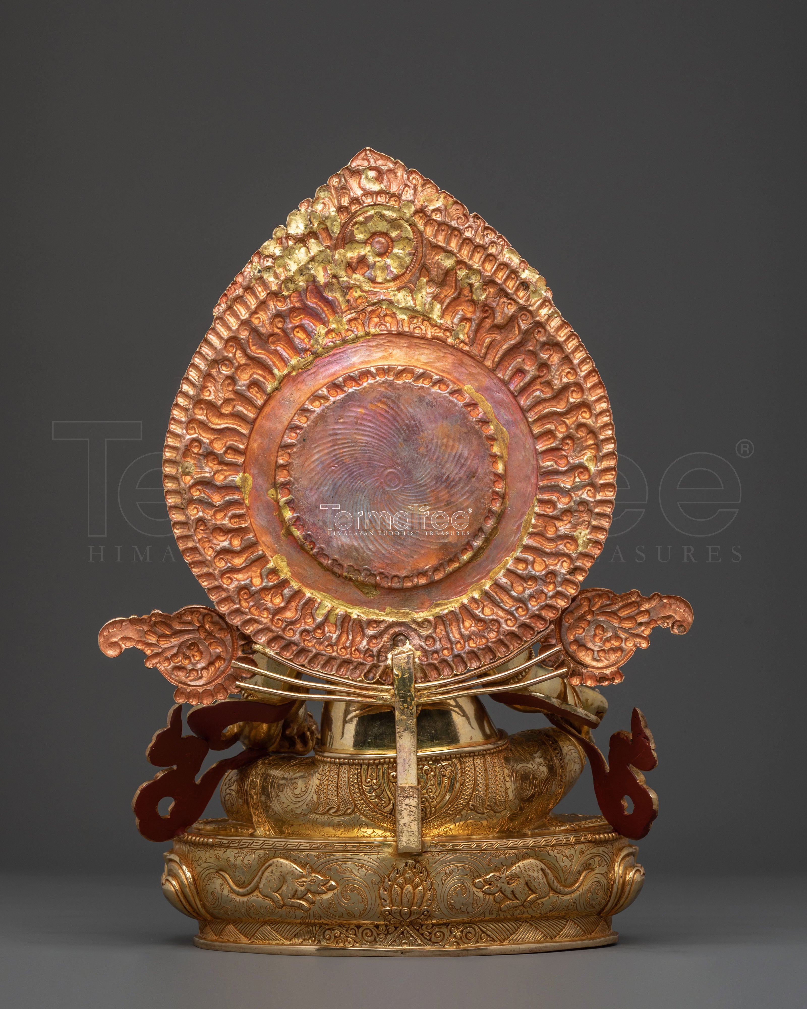 Dzambhala Statue: The Golden God of Wealth