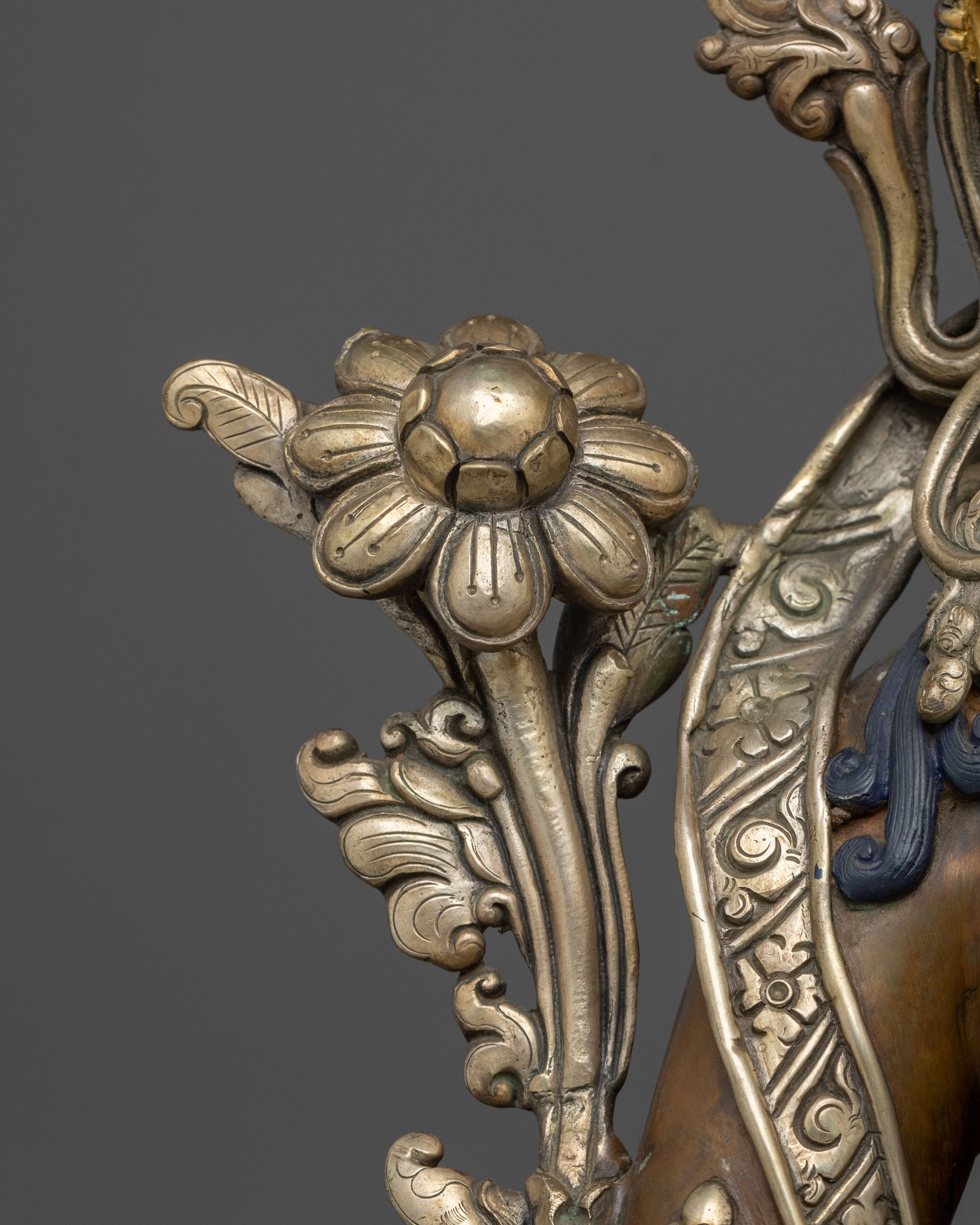 White Tara Statue | Tibetan Buddhist Serenity