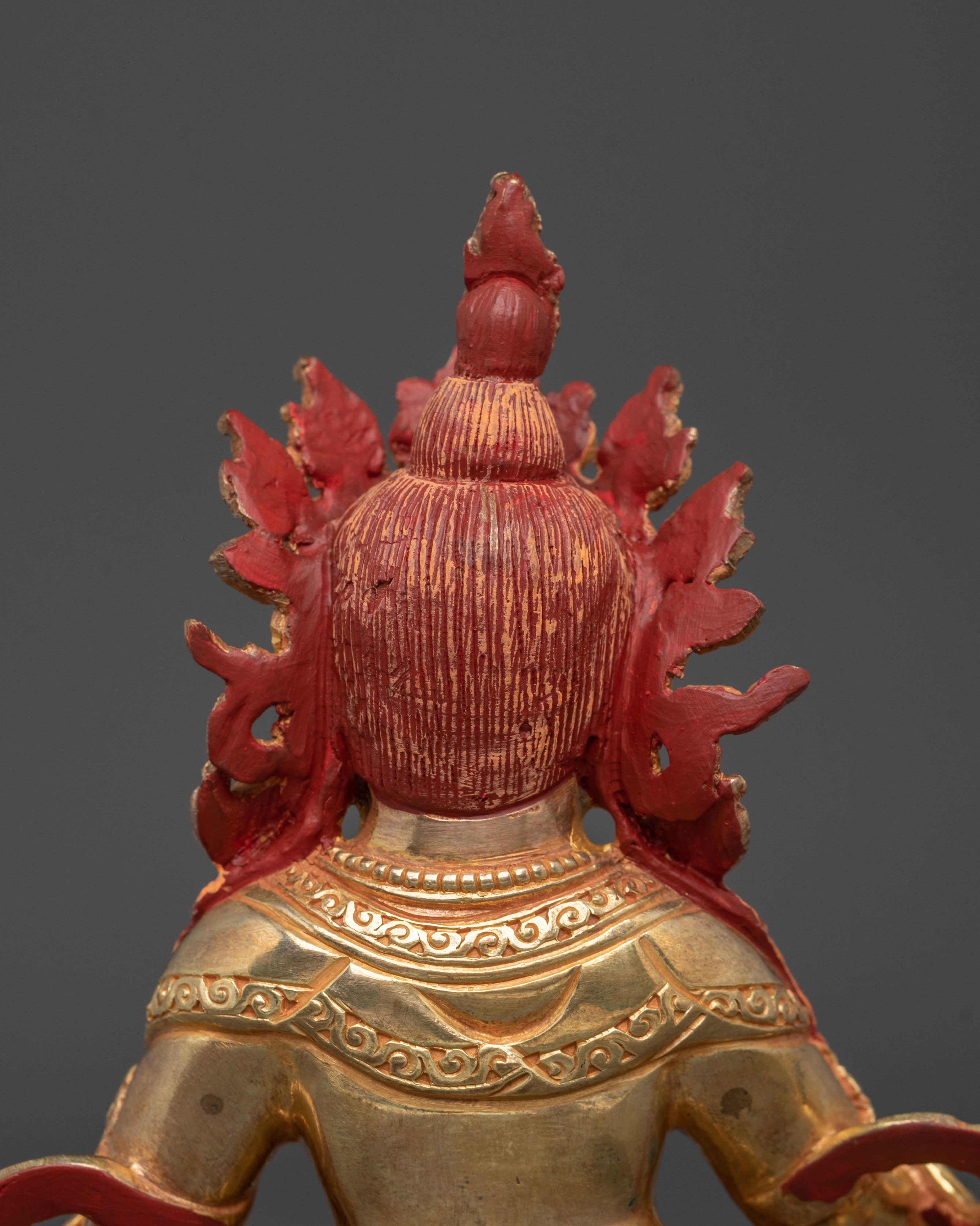 Dzambhala Statue Tibetan Wealth God | Buddhist Deity of Prosperity