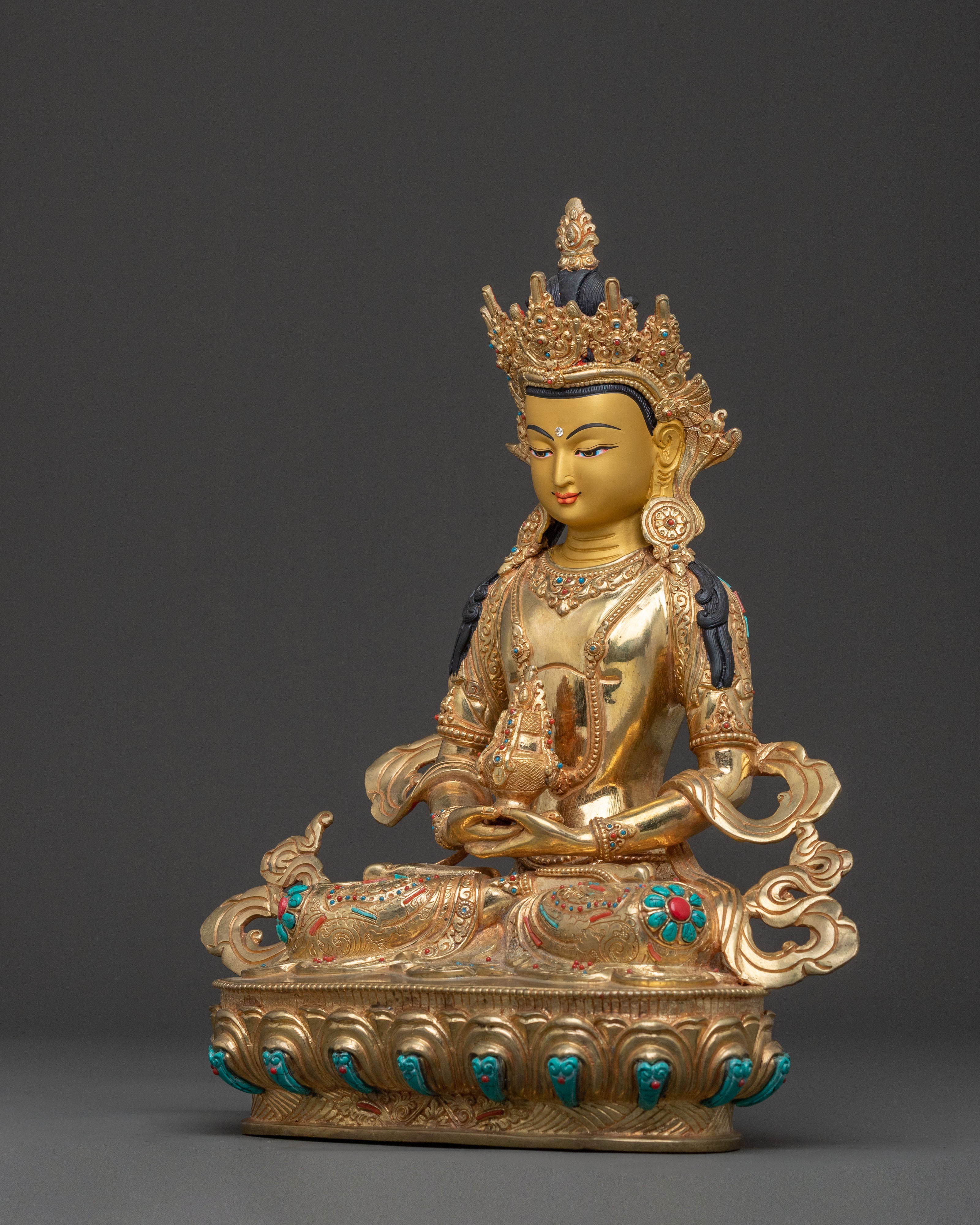 Amitayus Spiritual Statue | Deity of Longevity