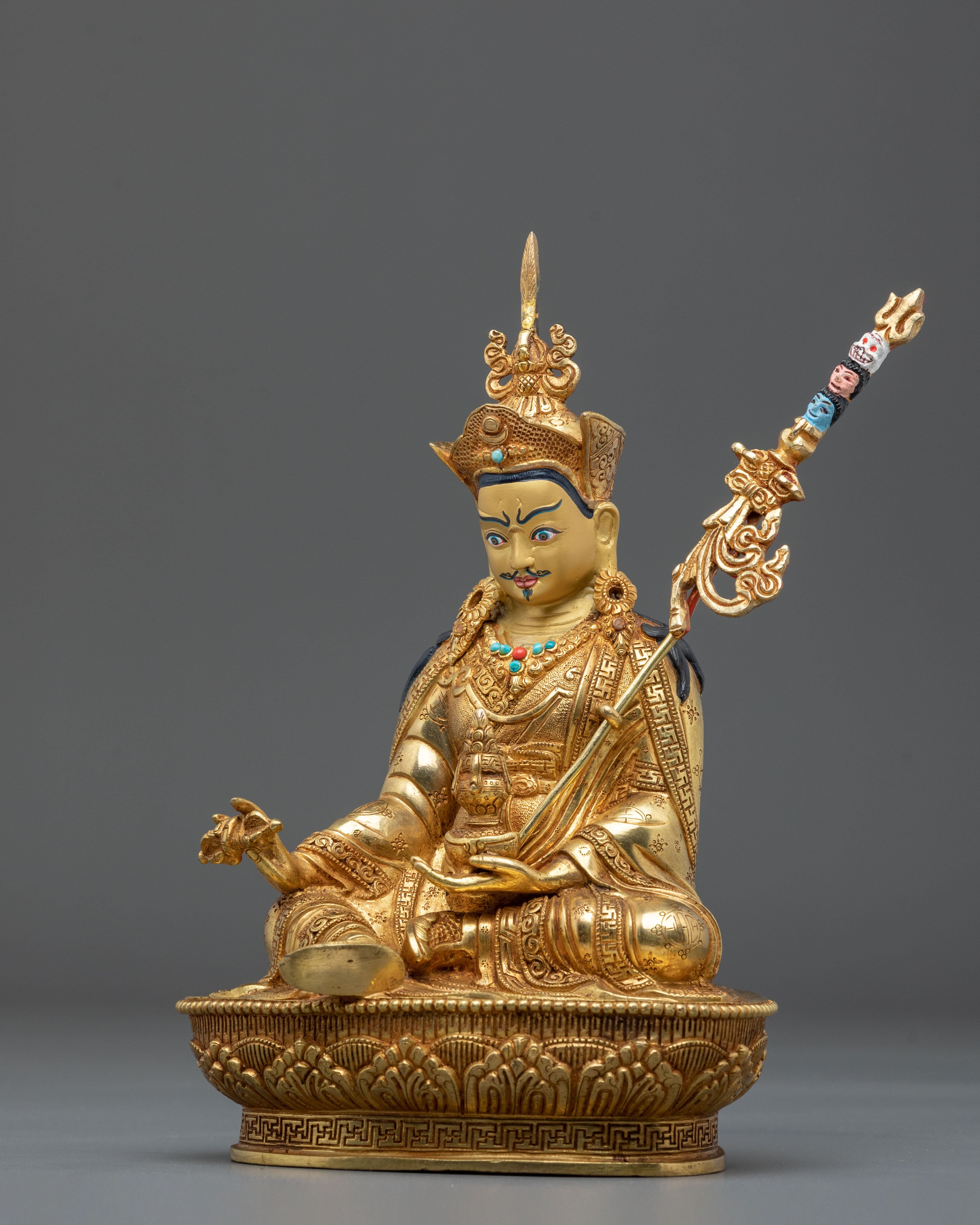Himalayan Guru Rinpoche Spiritual Figurine