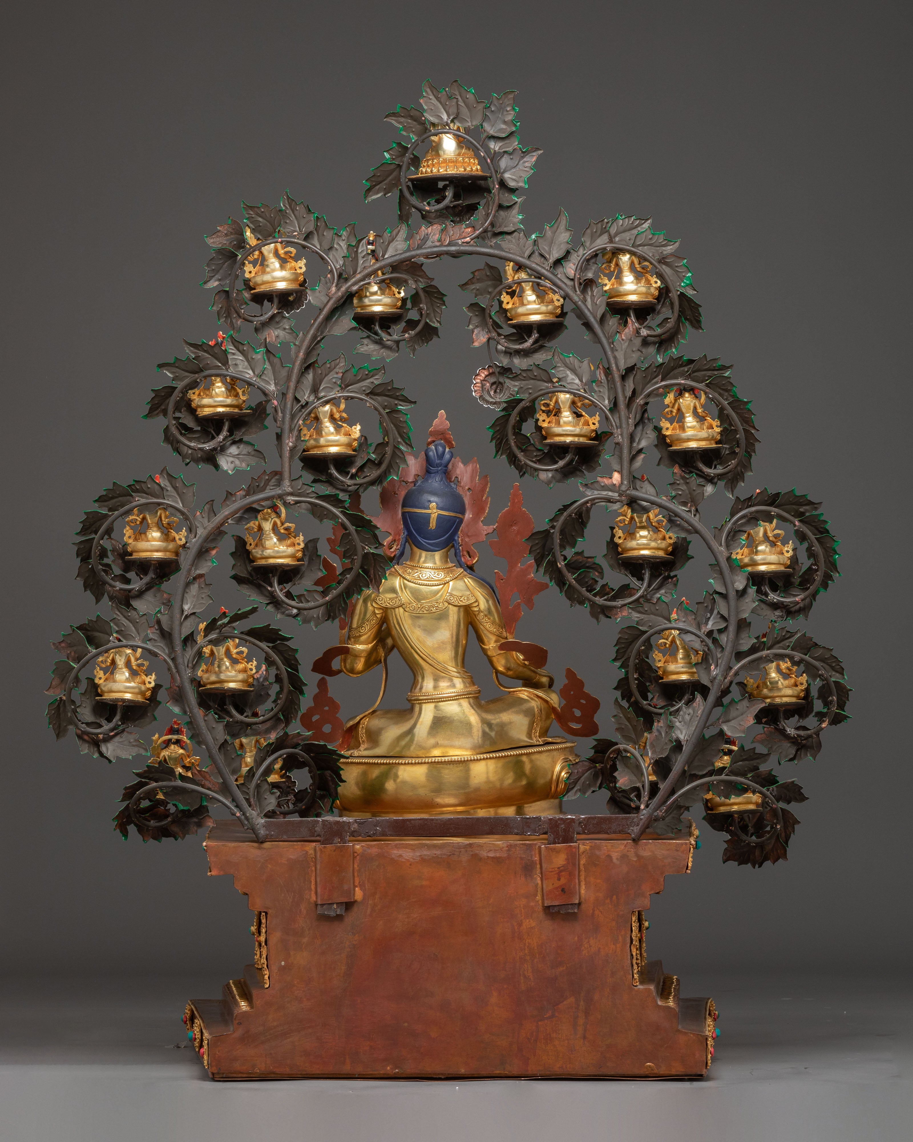 Divine 21 Tara Statue Set | Traditional Himalayan Sculpture