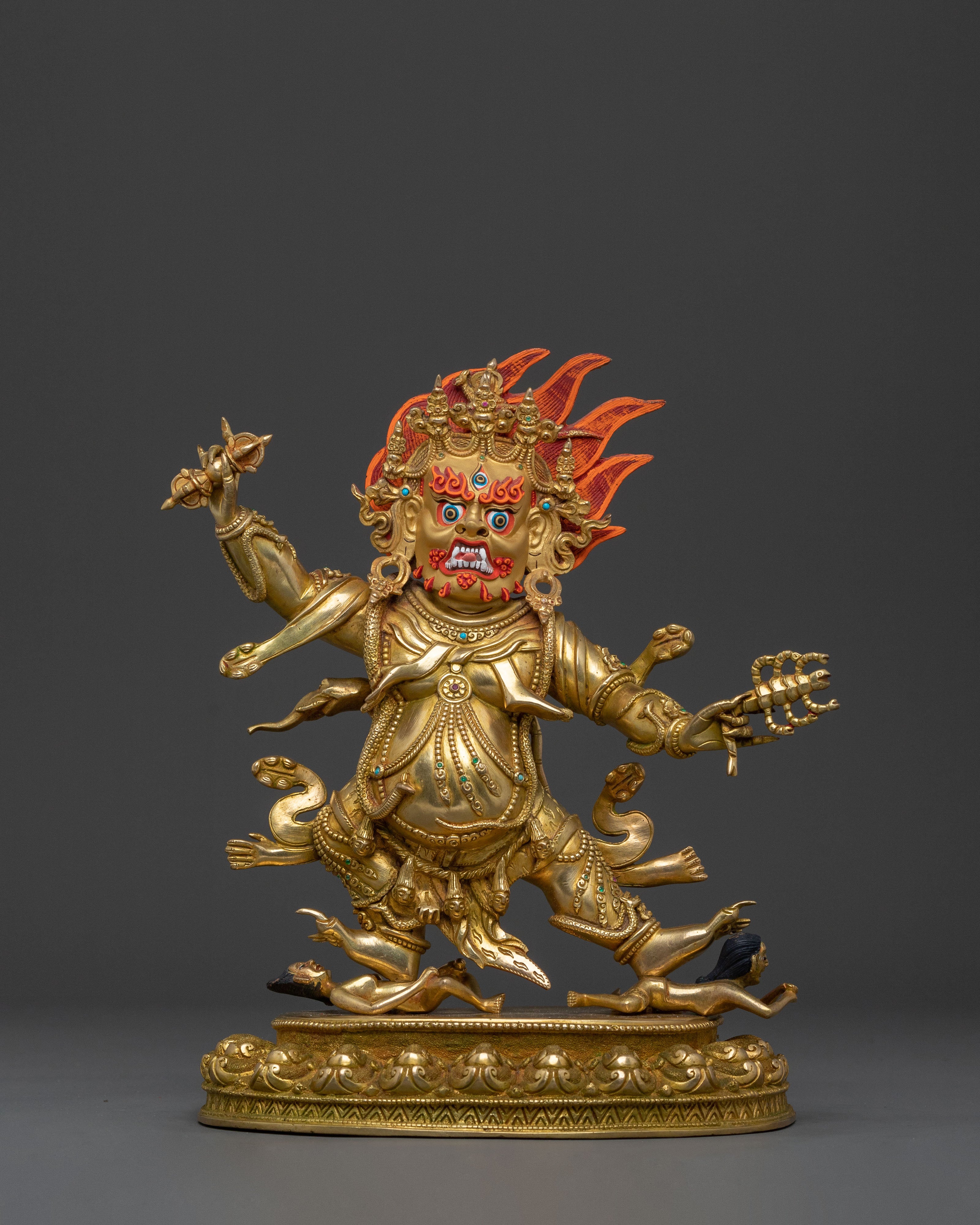 Guru Dragpo Statue: Wrathful Power