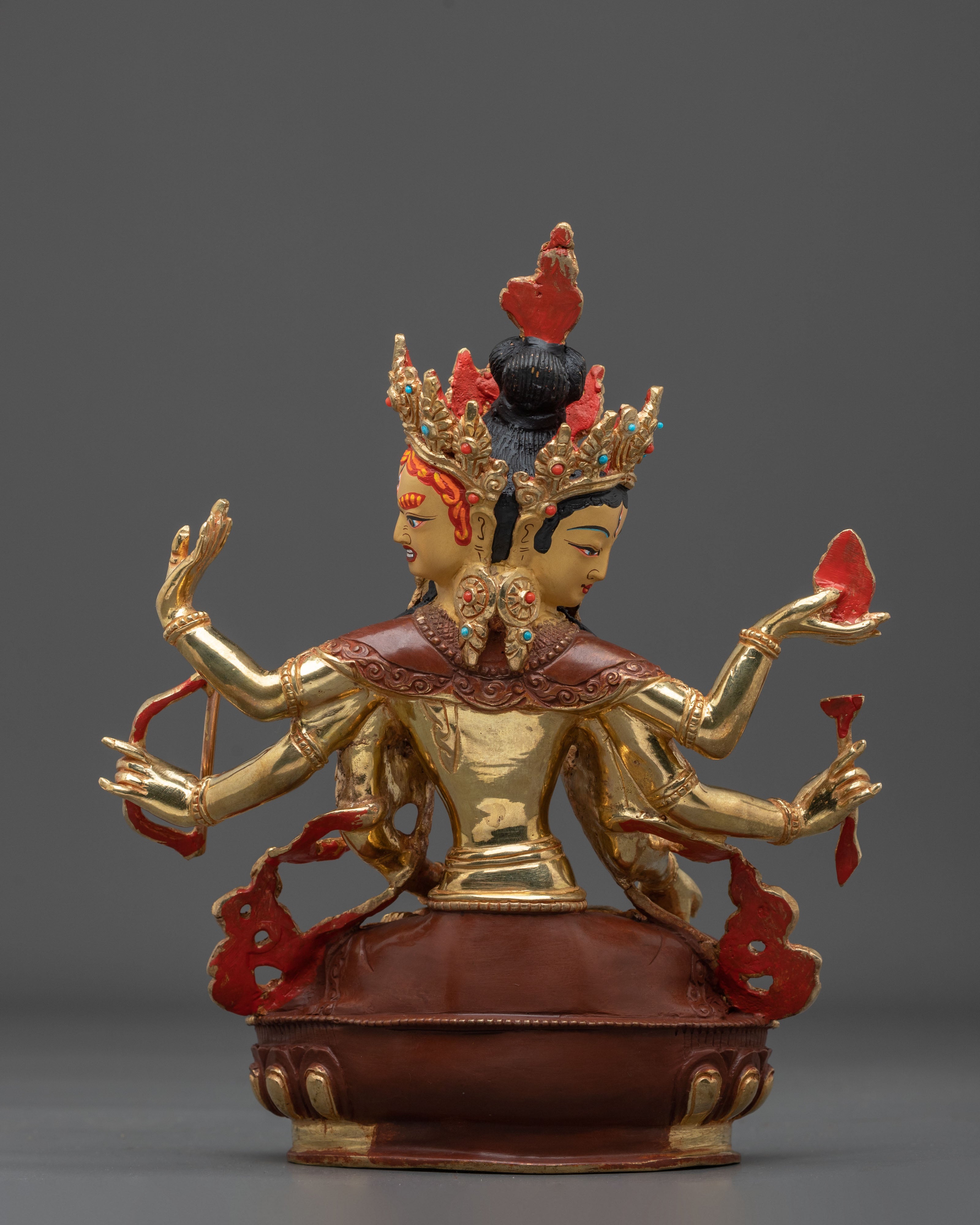 Namgyalma  Statue | 24K Gold Gilded Goddess Figurine