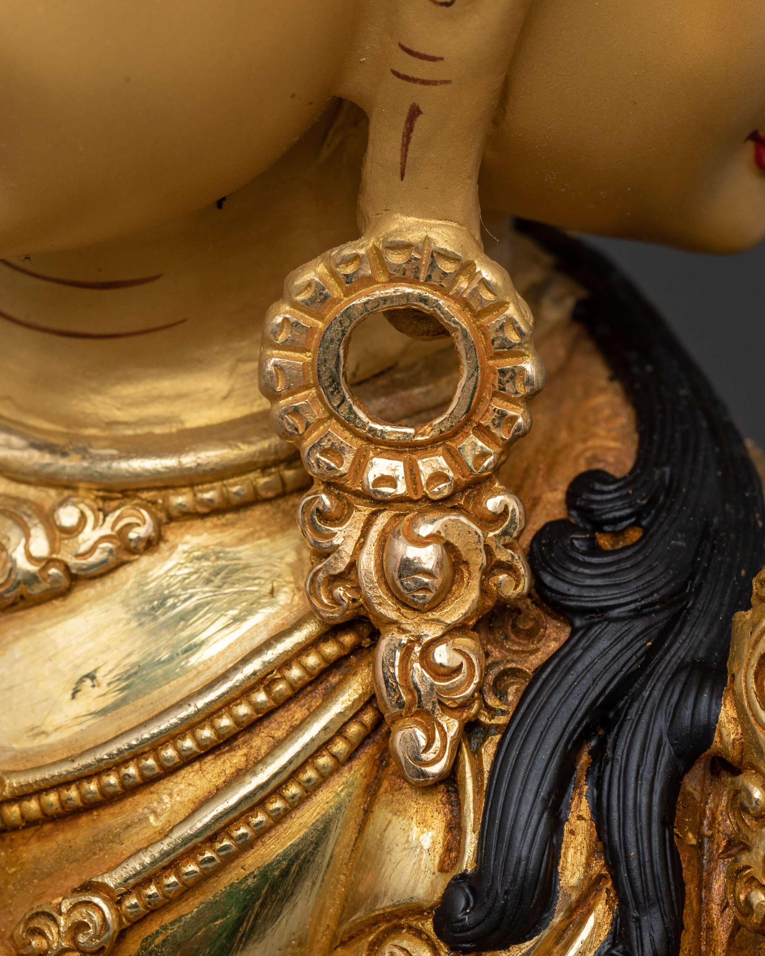 Maha Manjushri Sacred Sculpture | Bodhisattva of Supreme Wisdom