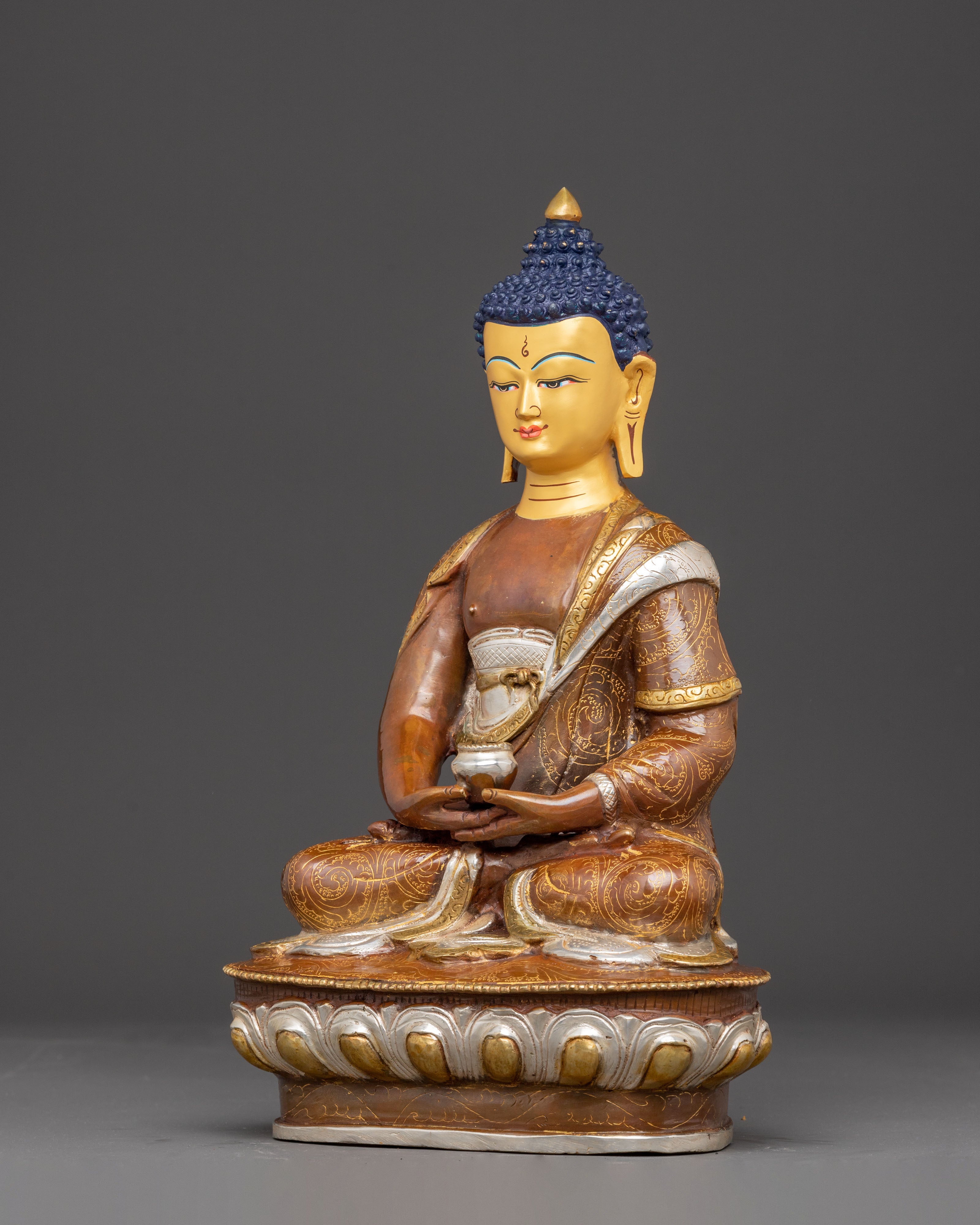 Serene Statue of Buddha Amitabha | Ruler of the Pure Land