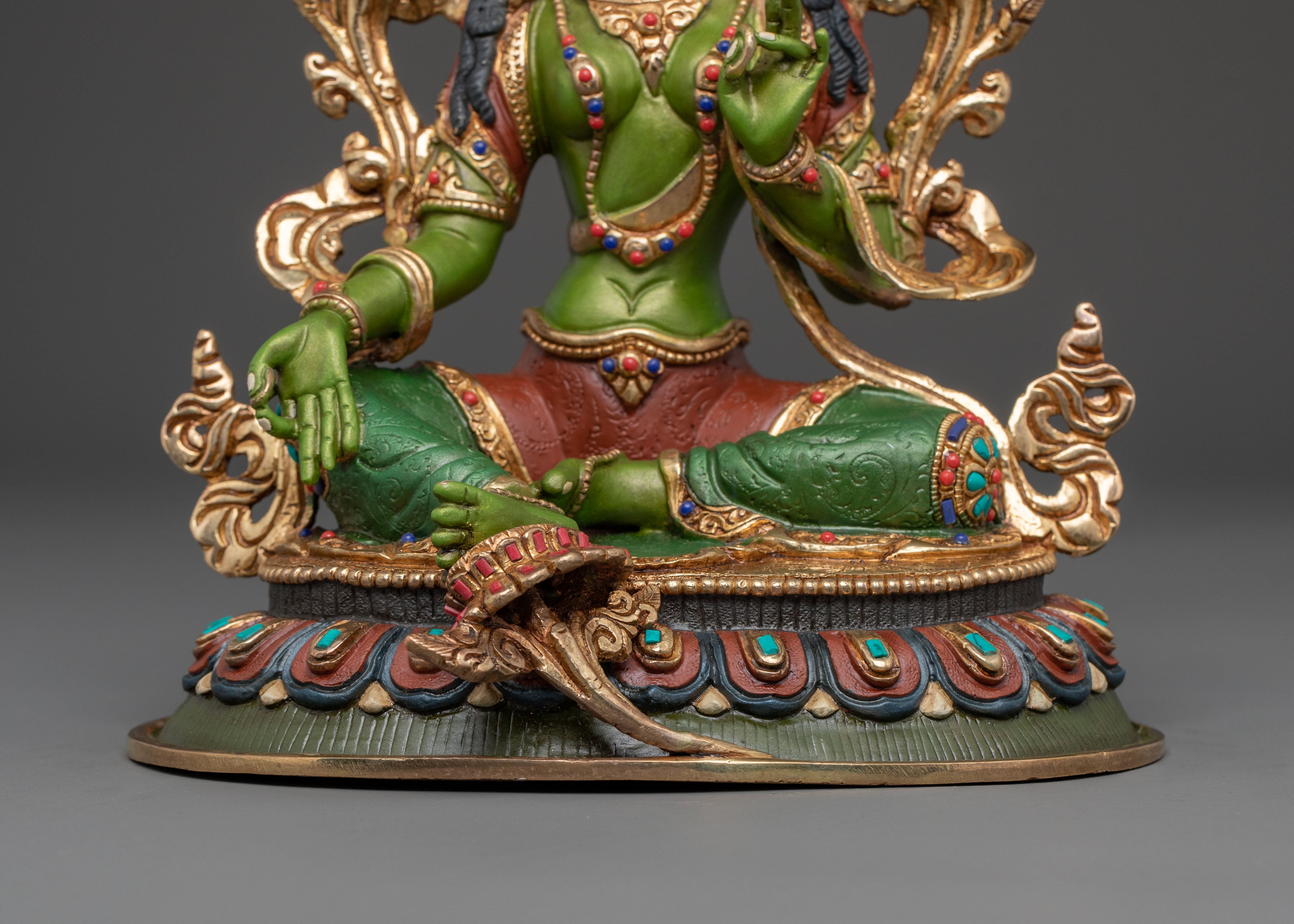 Green Tara Statue: Symbol of Compassion