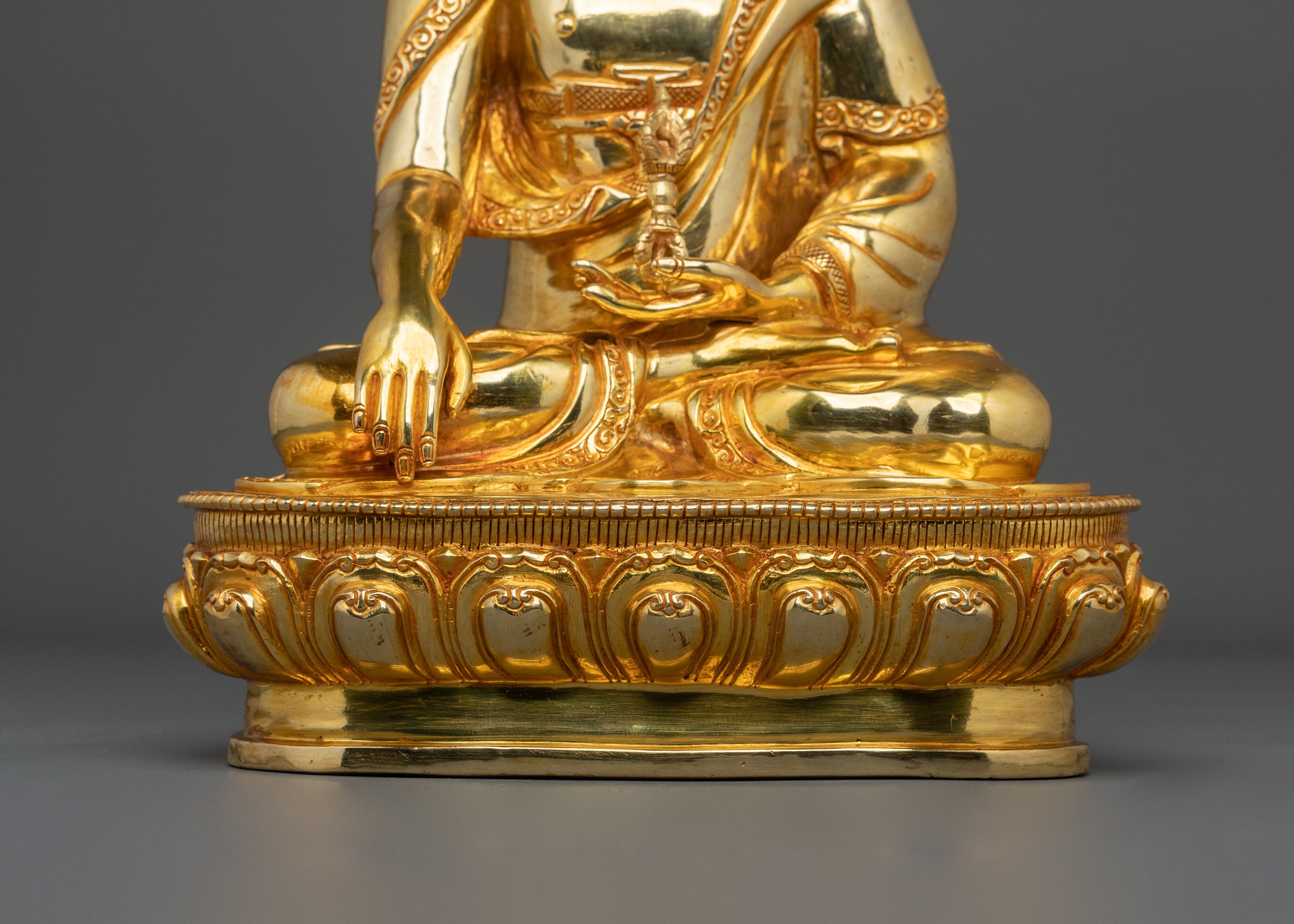 Handcrafted Mitrugpa Statue: Immovable Serenity