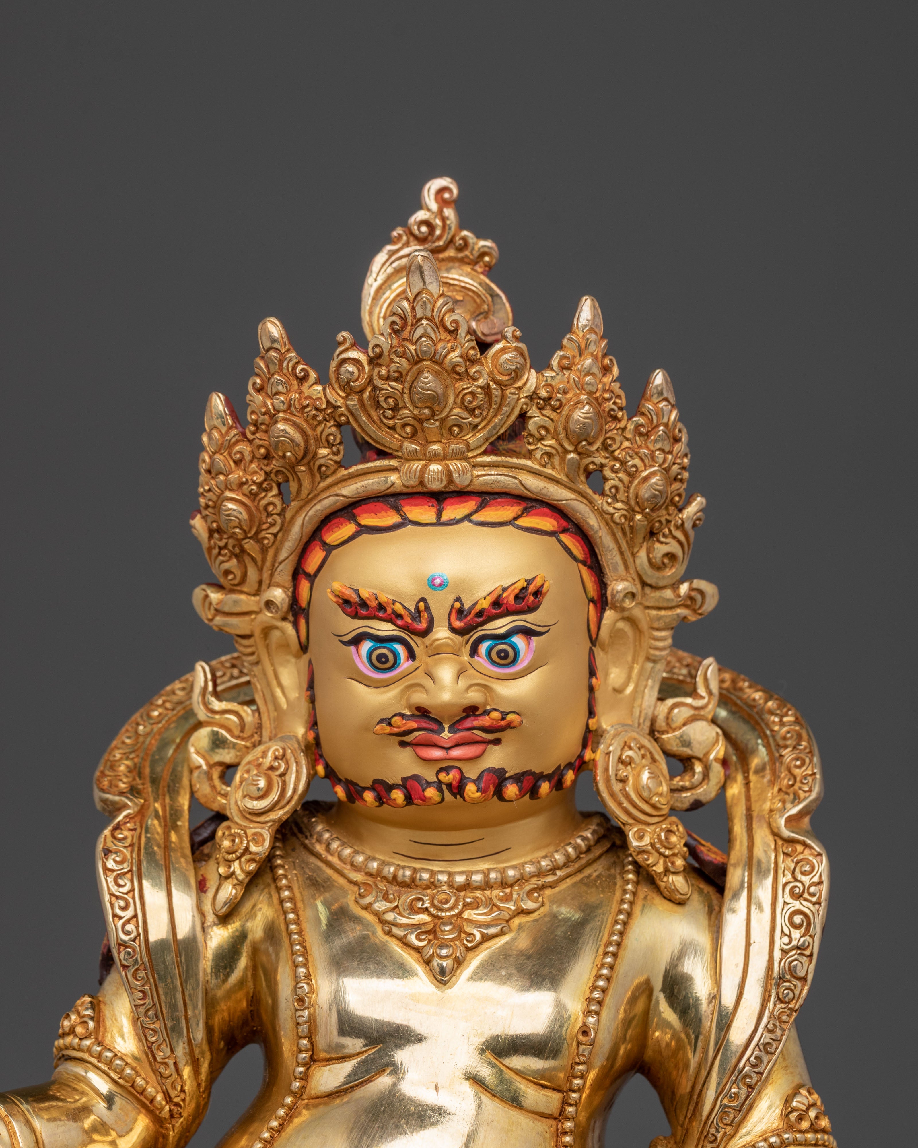 Dzambhala Statue: The Golden God of Wealth