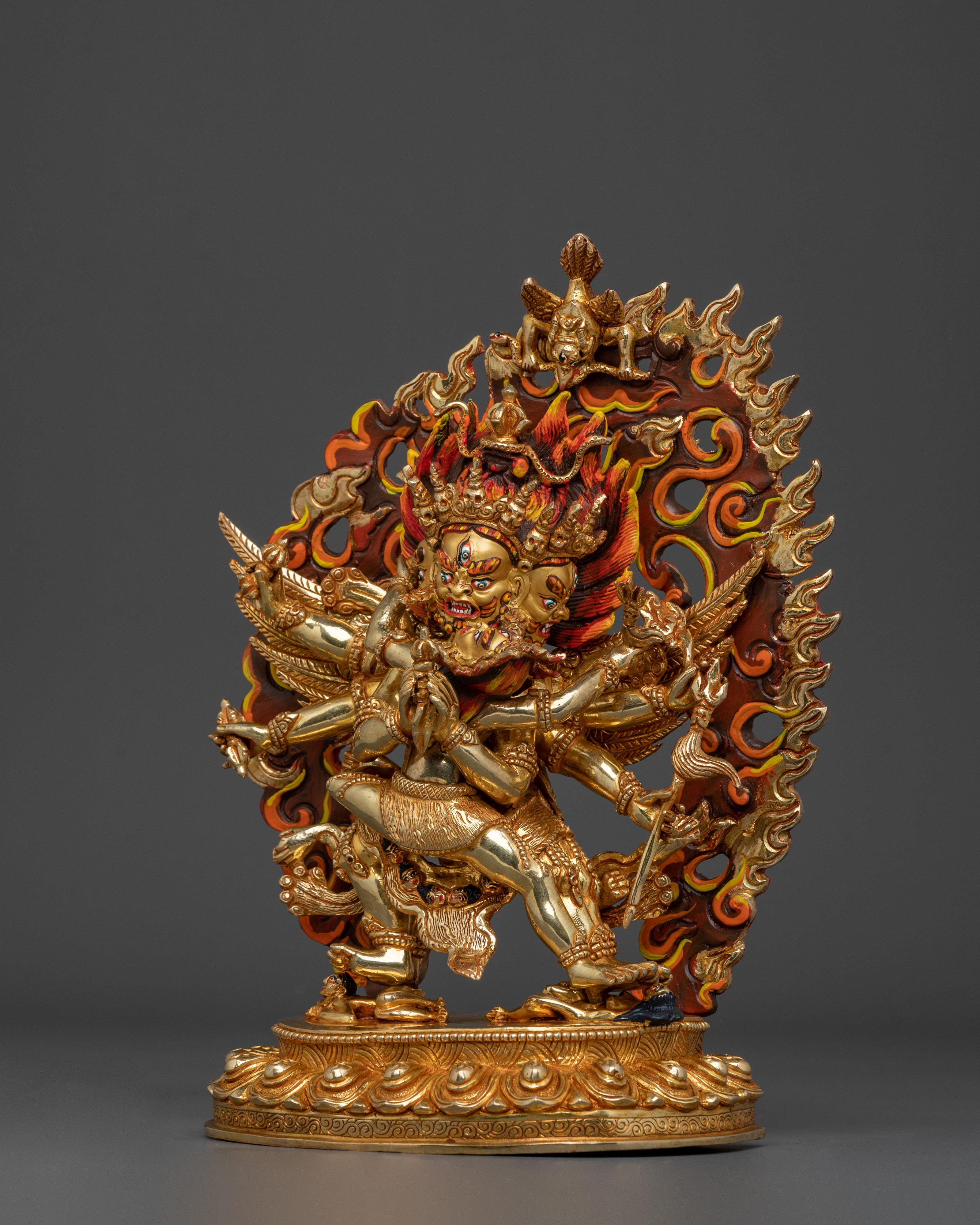 Vajrakilaya Vajra Dagger Deity Statue