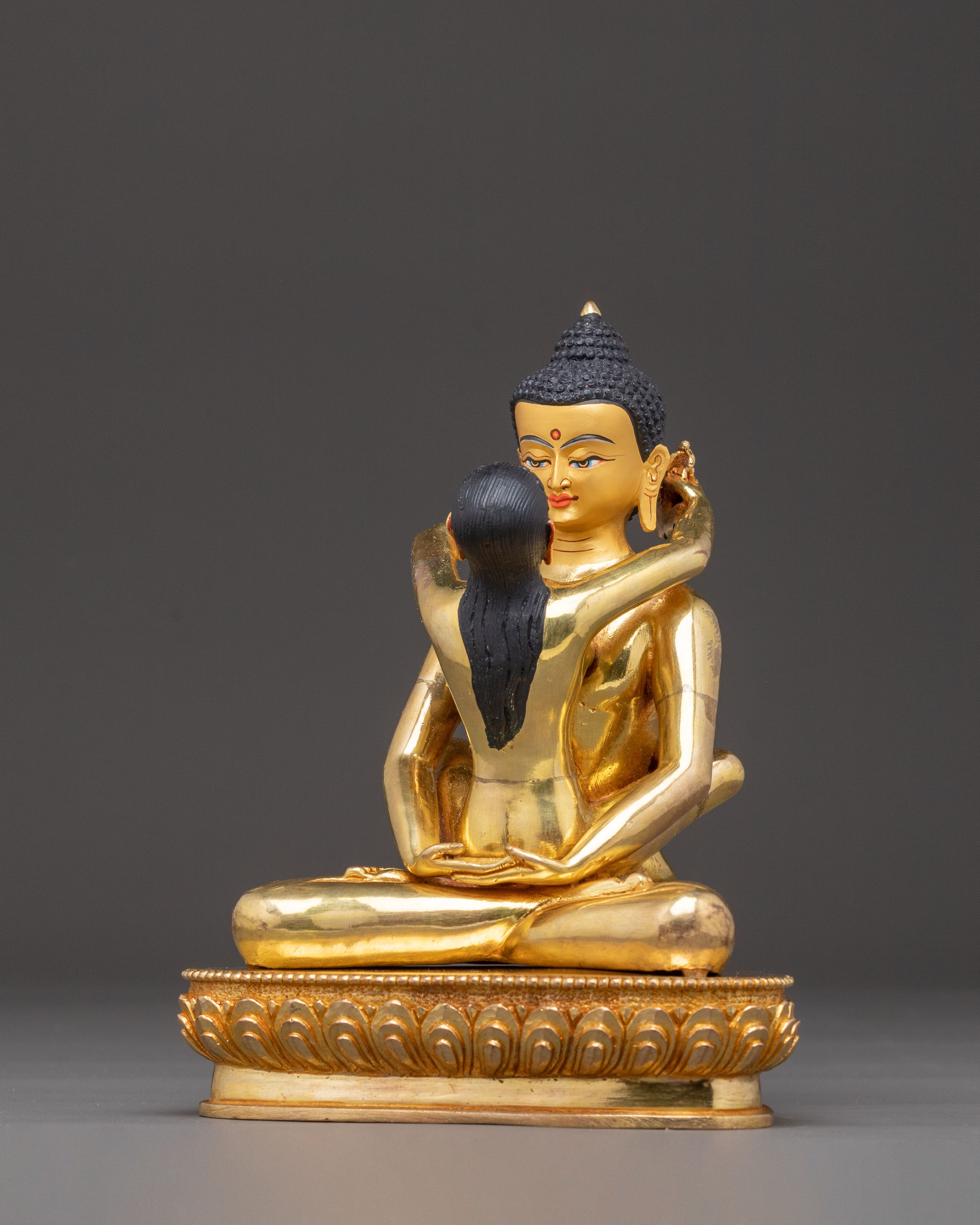 Buddha Samanthabhadra with Consort Statue