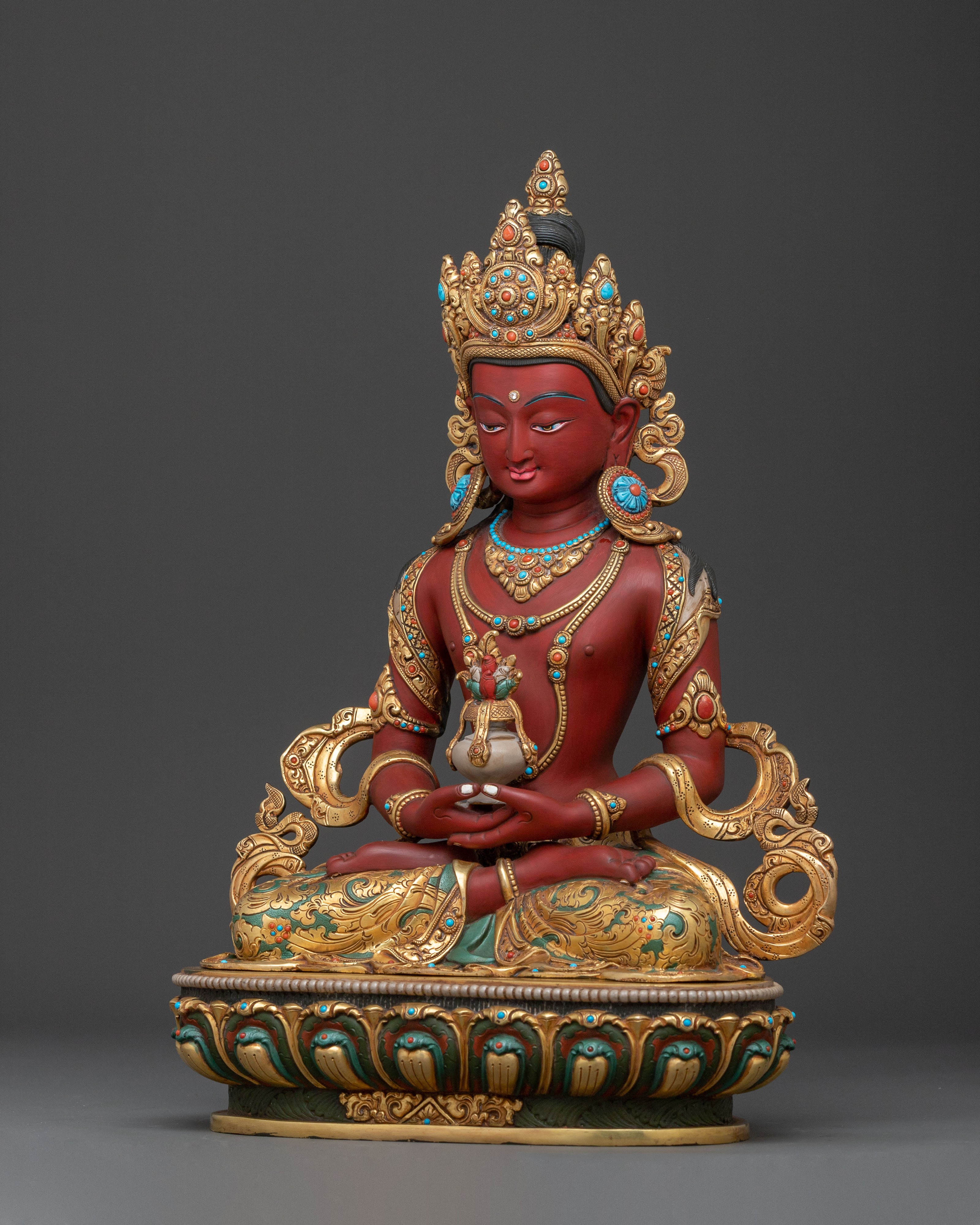 Handcrafted Amitayus Statue | Symbol of Longevity