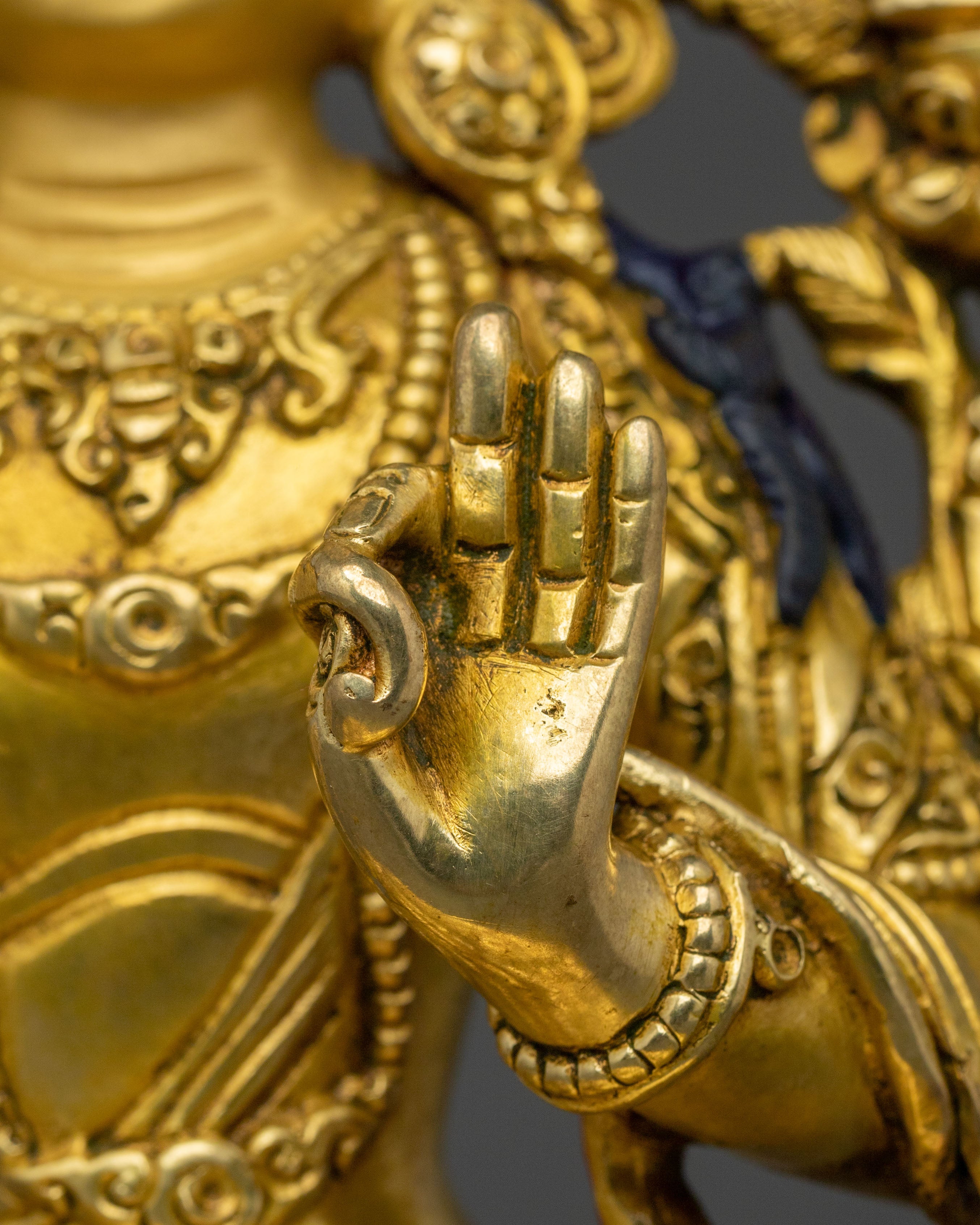 Manjushri Wisdom Statue | Tibetan Buddhist Figurine