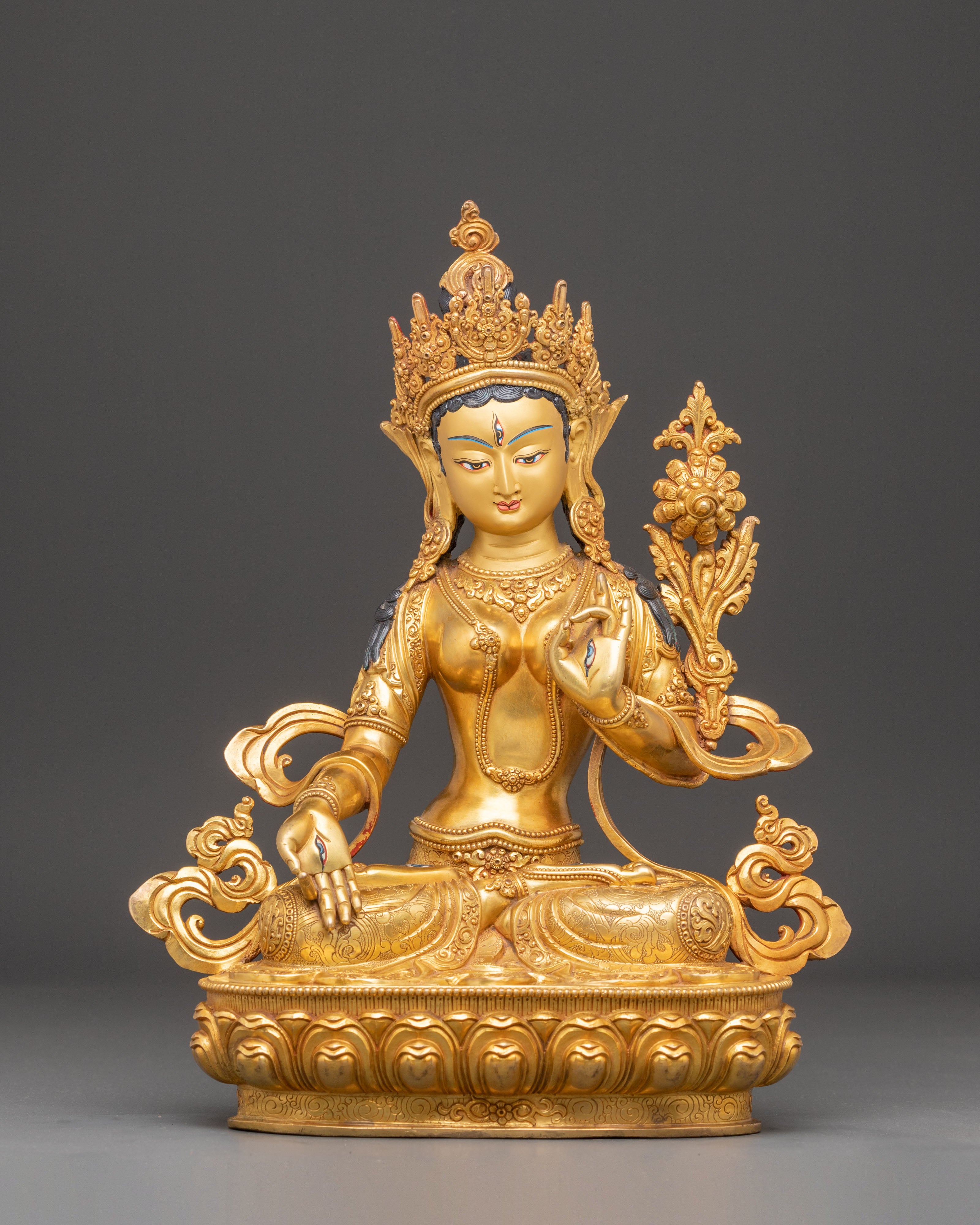 White Tara Statue: Symbol of Power and Compassion