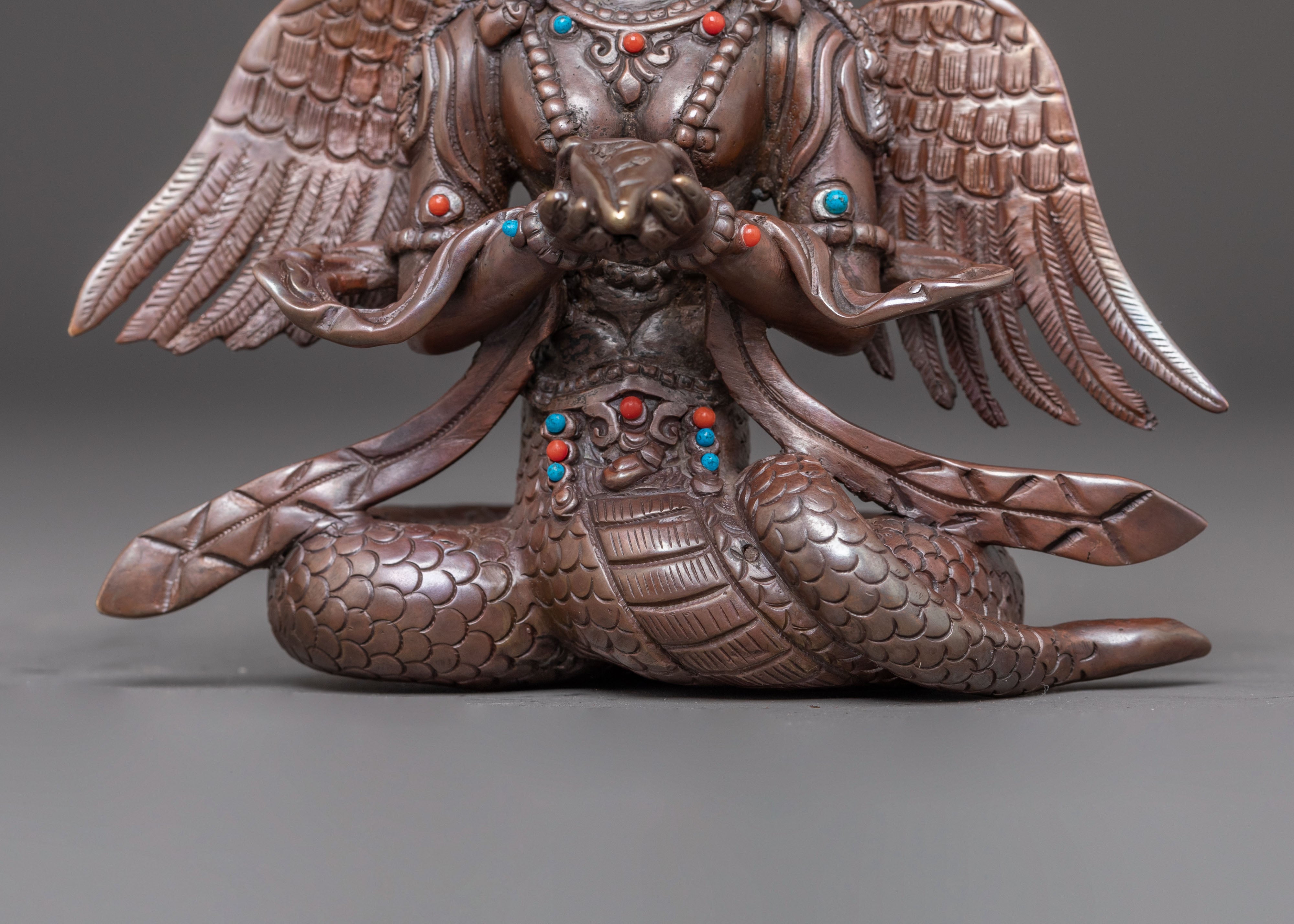 Copper Statue of Naagkanya | Serpent Goddess
