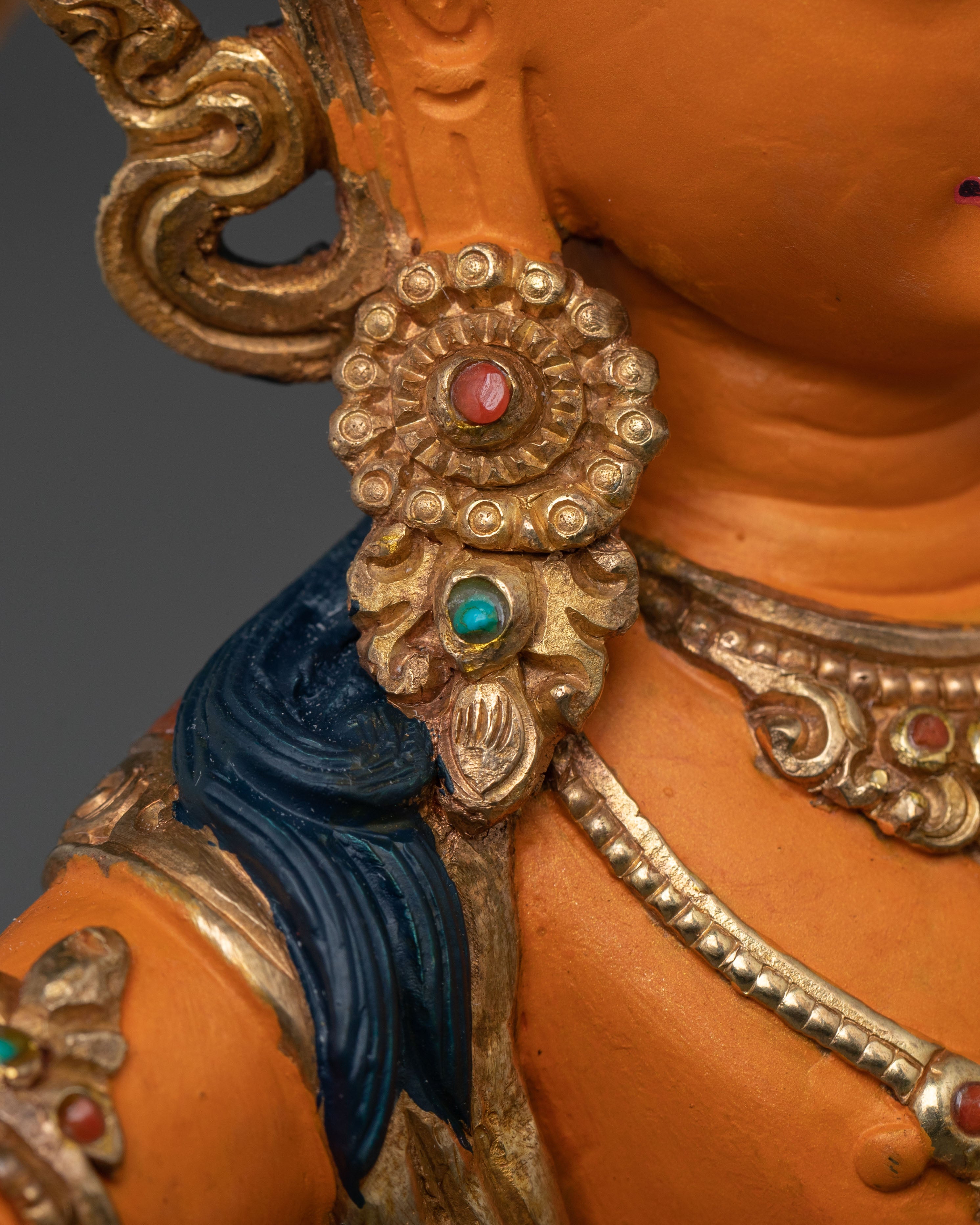 Manjushri Handcrafted Statue | Spiritual Figurine
