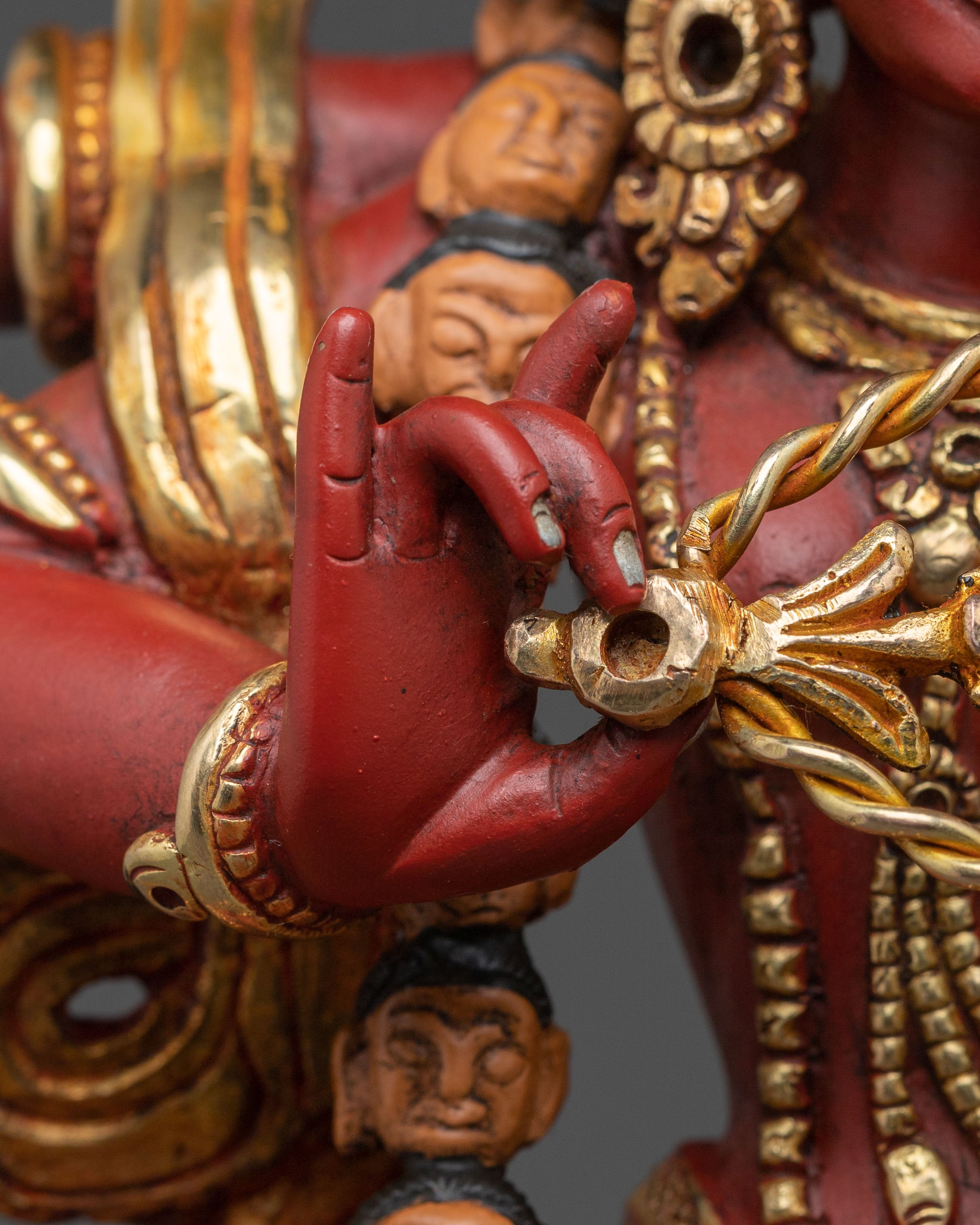 Kurukulla Statue: Vibrant Red Tara Artwork