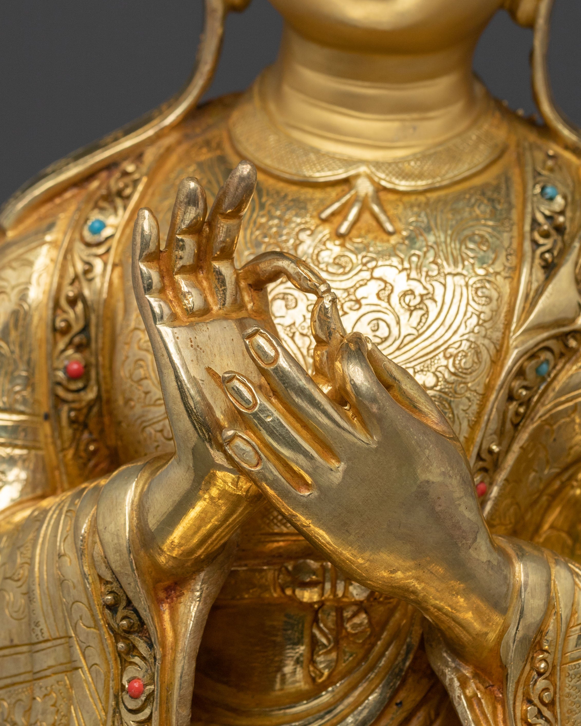 Atisa Sacred Statue: Great Buddhist Master of Wisdom & Reform