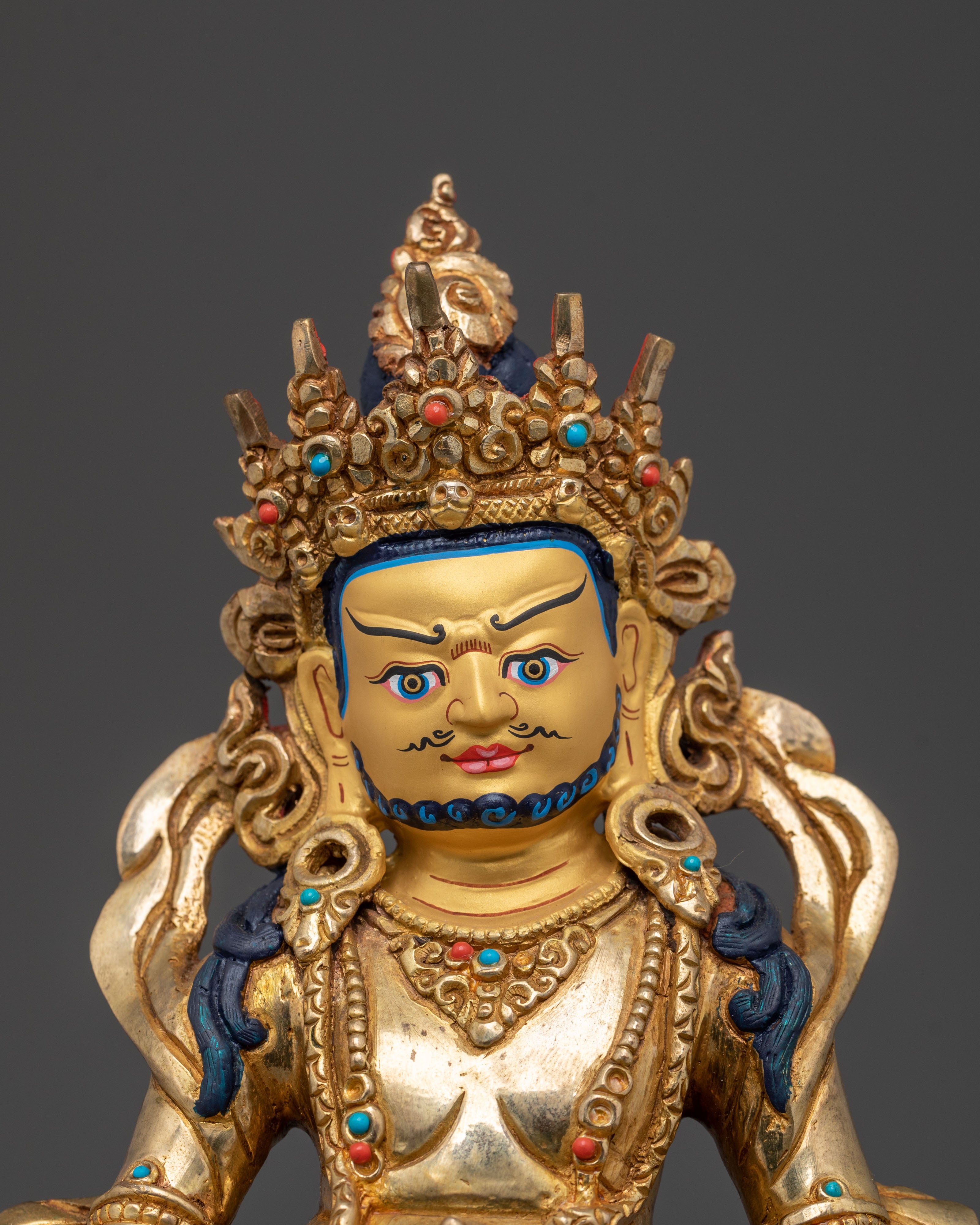 Buddhist Deity of Wealth Dzambhala Statue