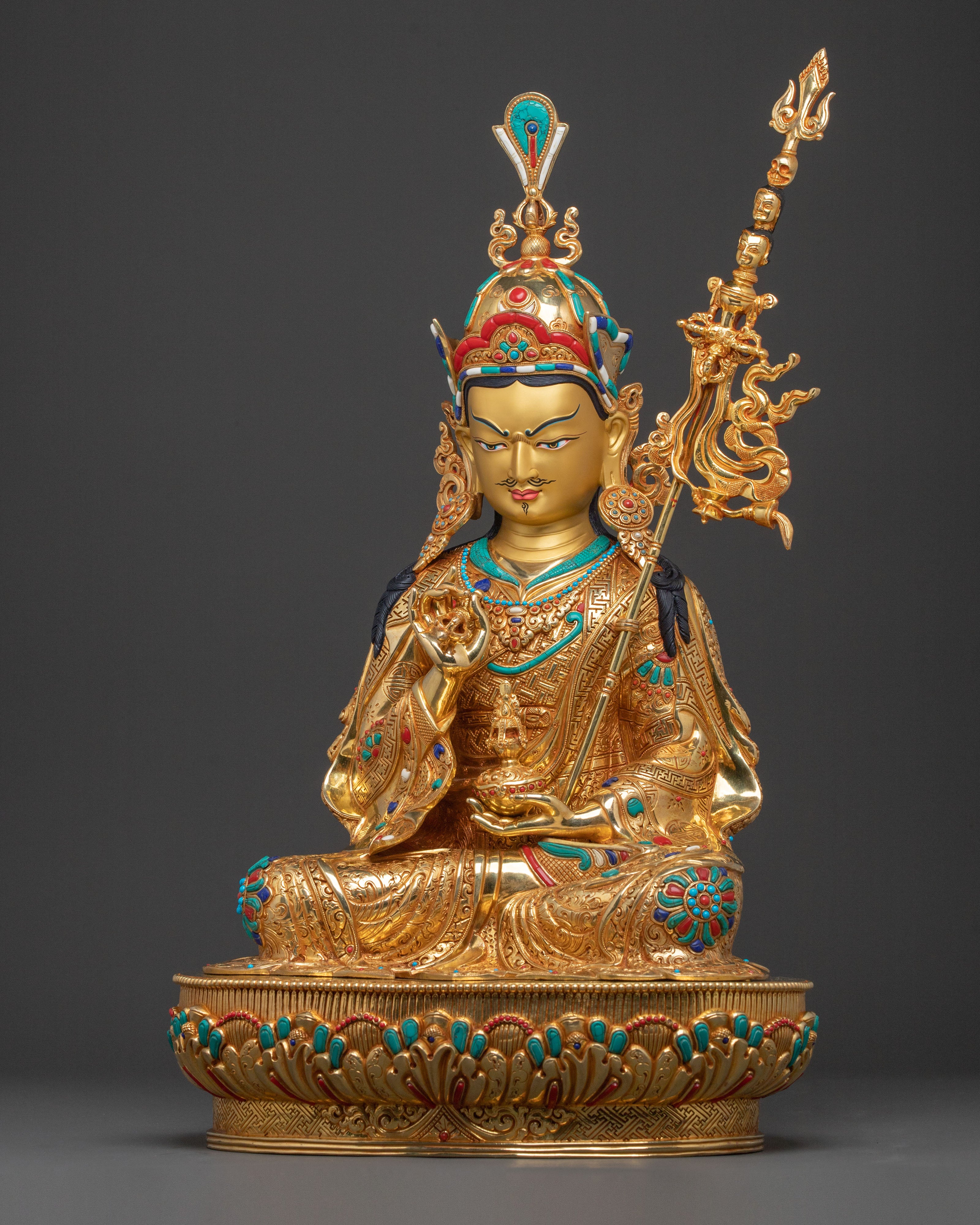 Guru Tsoyke Dorje Statue: Buddhist Decor