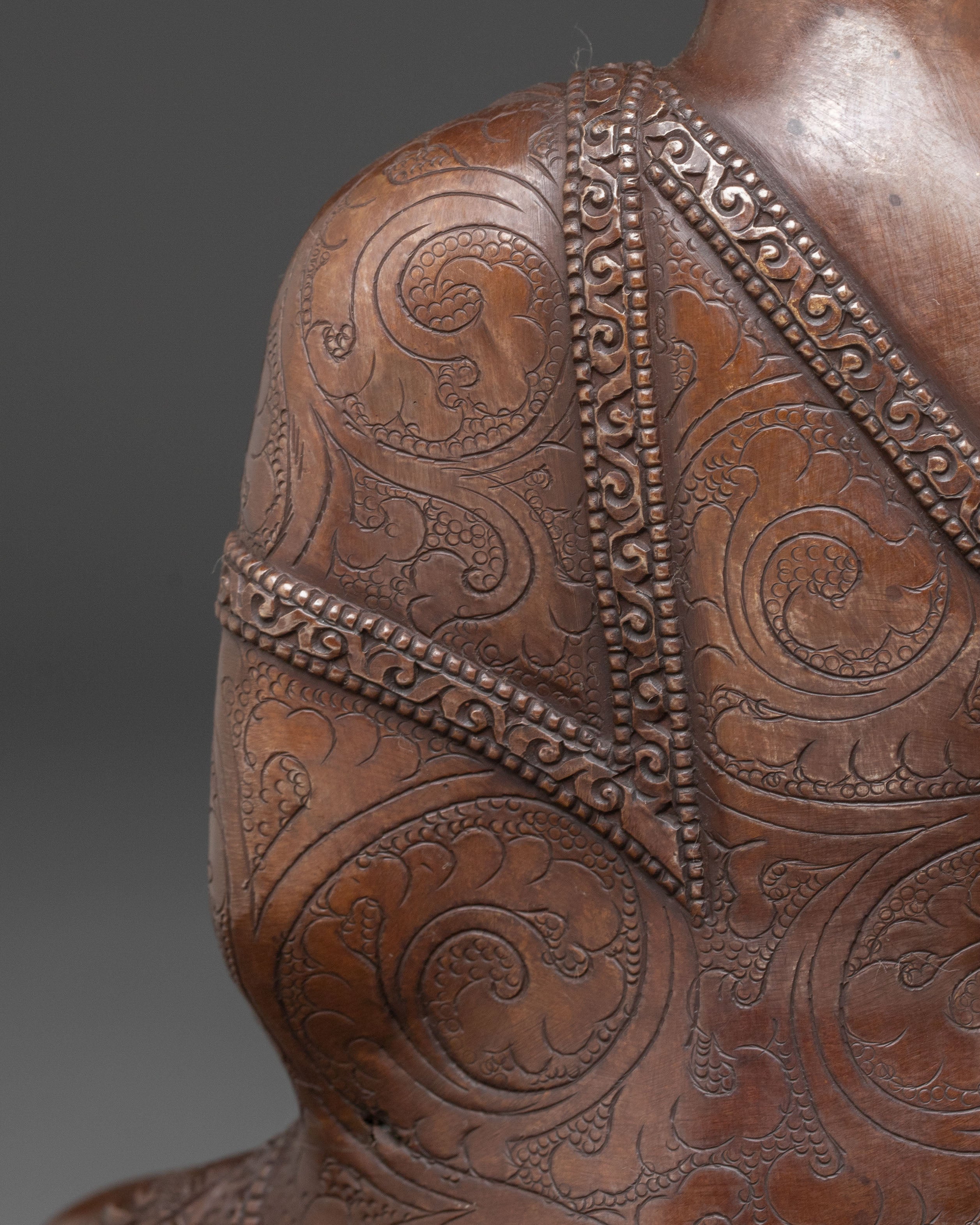 Amongasiddhi Oxidized Copper Body Statue | Protector of the North