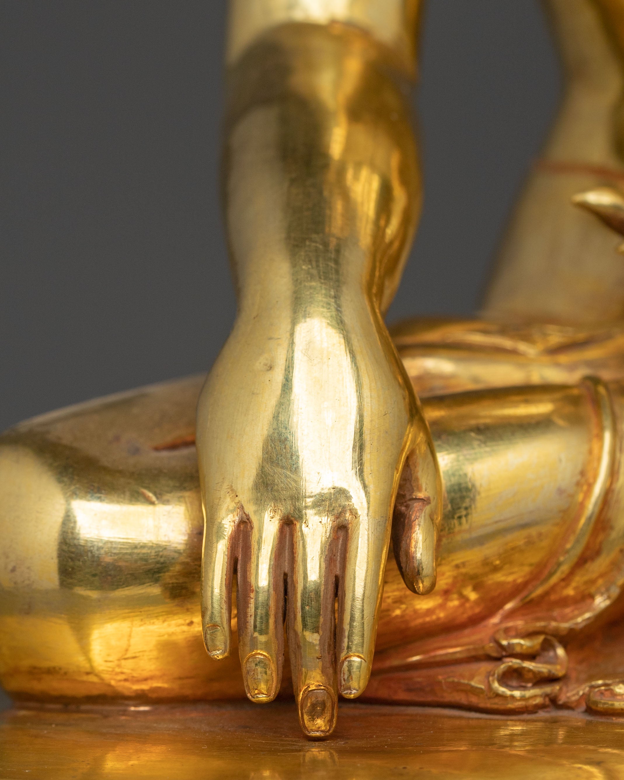Crown Shakyamuni Buddha Statue | Meditation and Home Altar Decor
