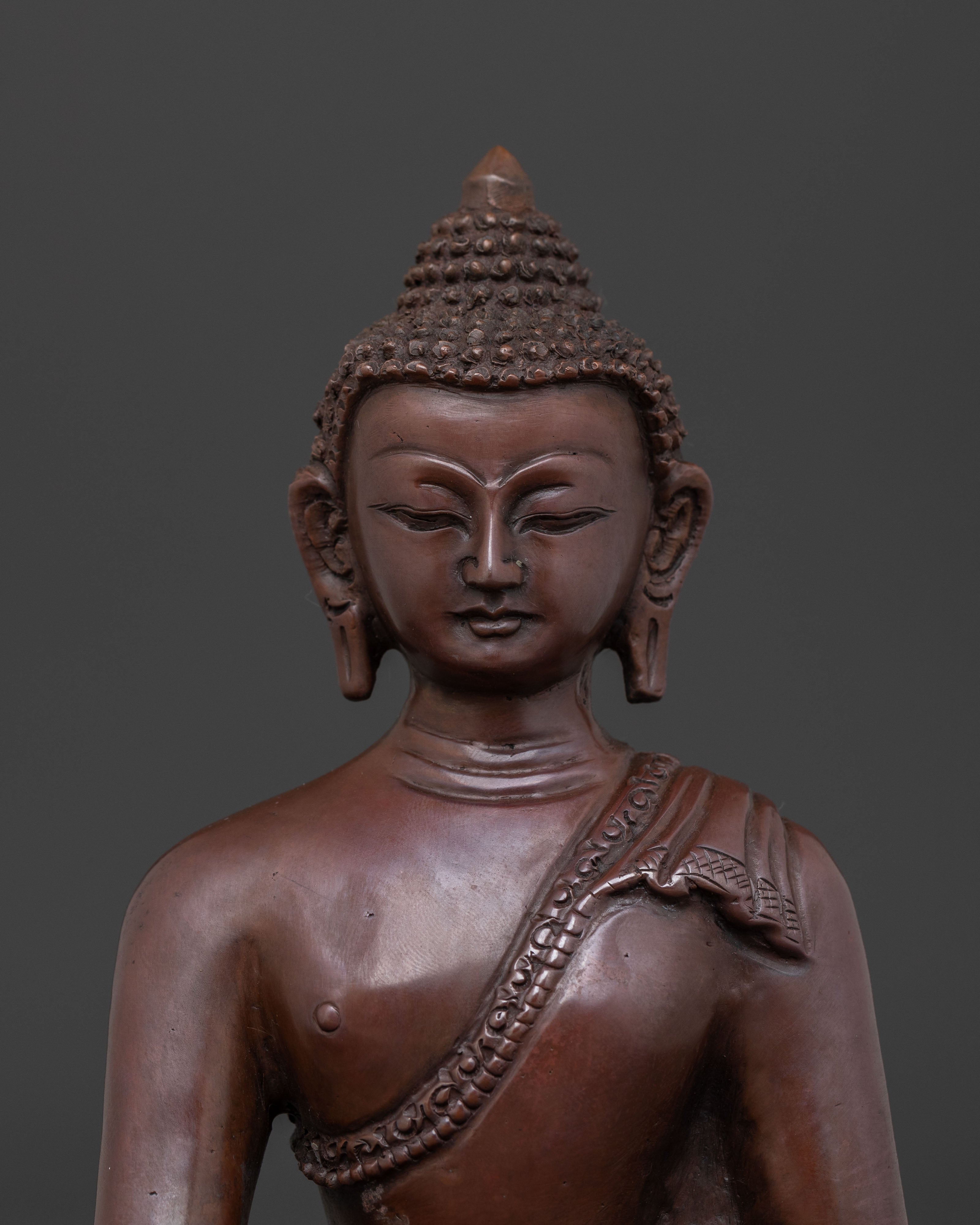 Sacred Shakyamuni Buddha Peaceful Statue