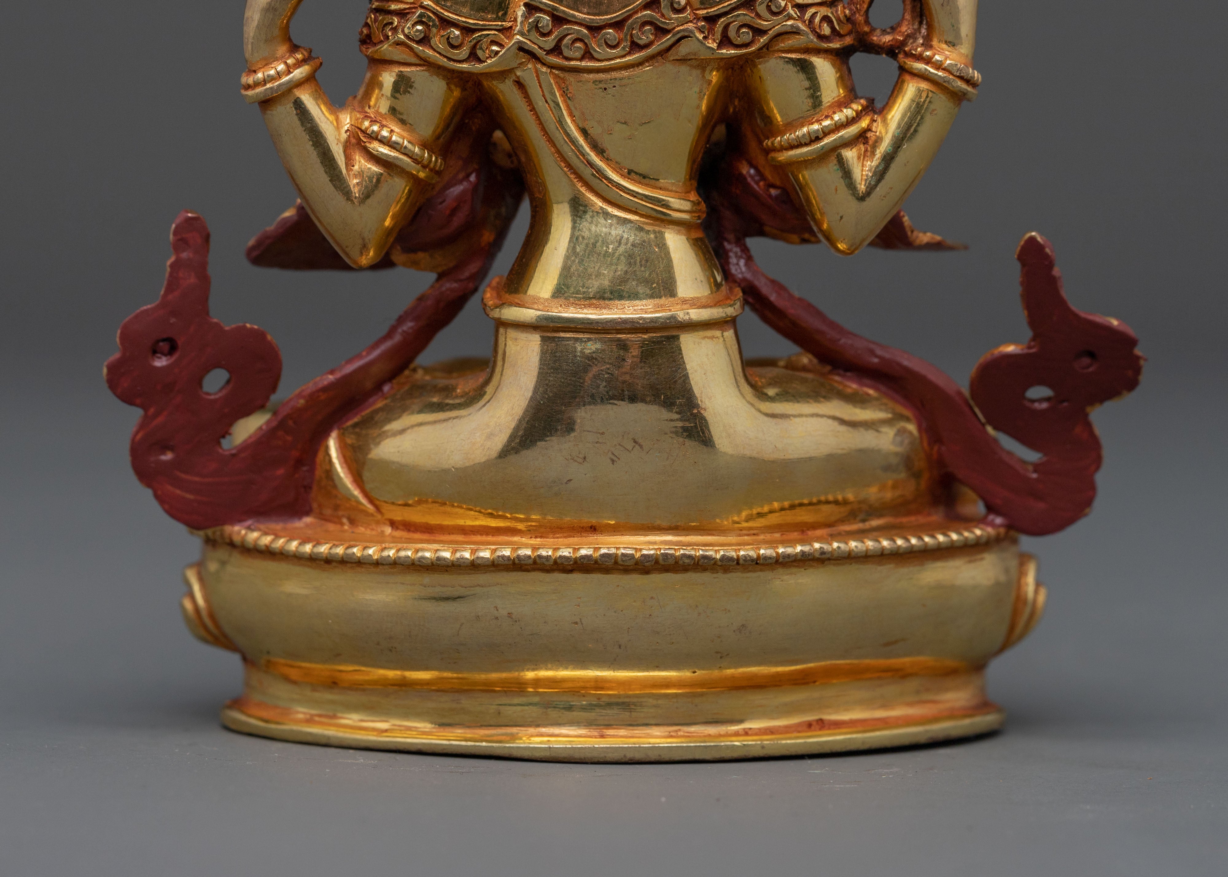 Four Armed Chenrezig Compassion Statue | Home Decor