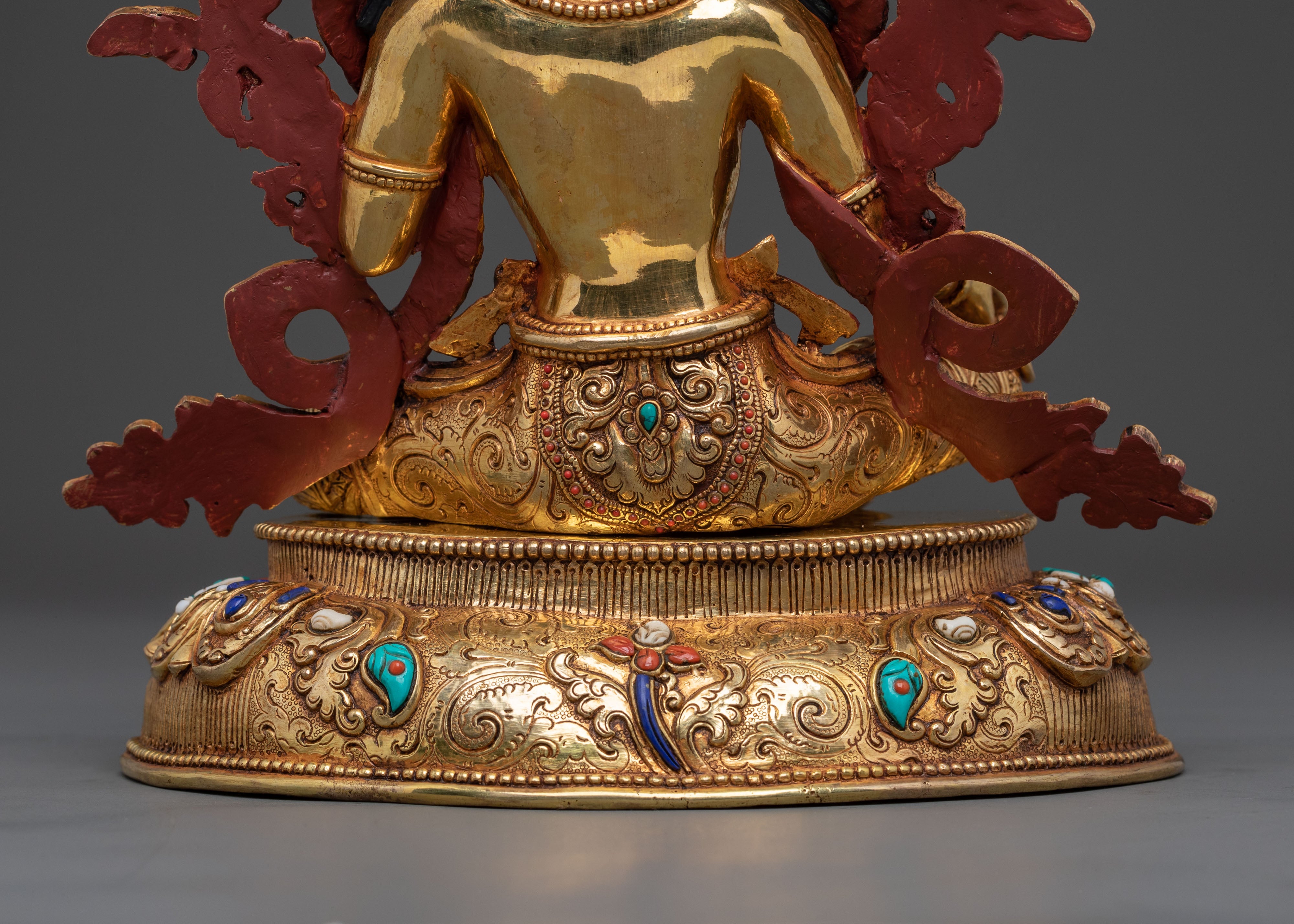 Green Tara: Handcrafted Mother Figurine