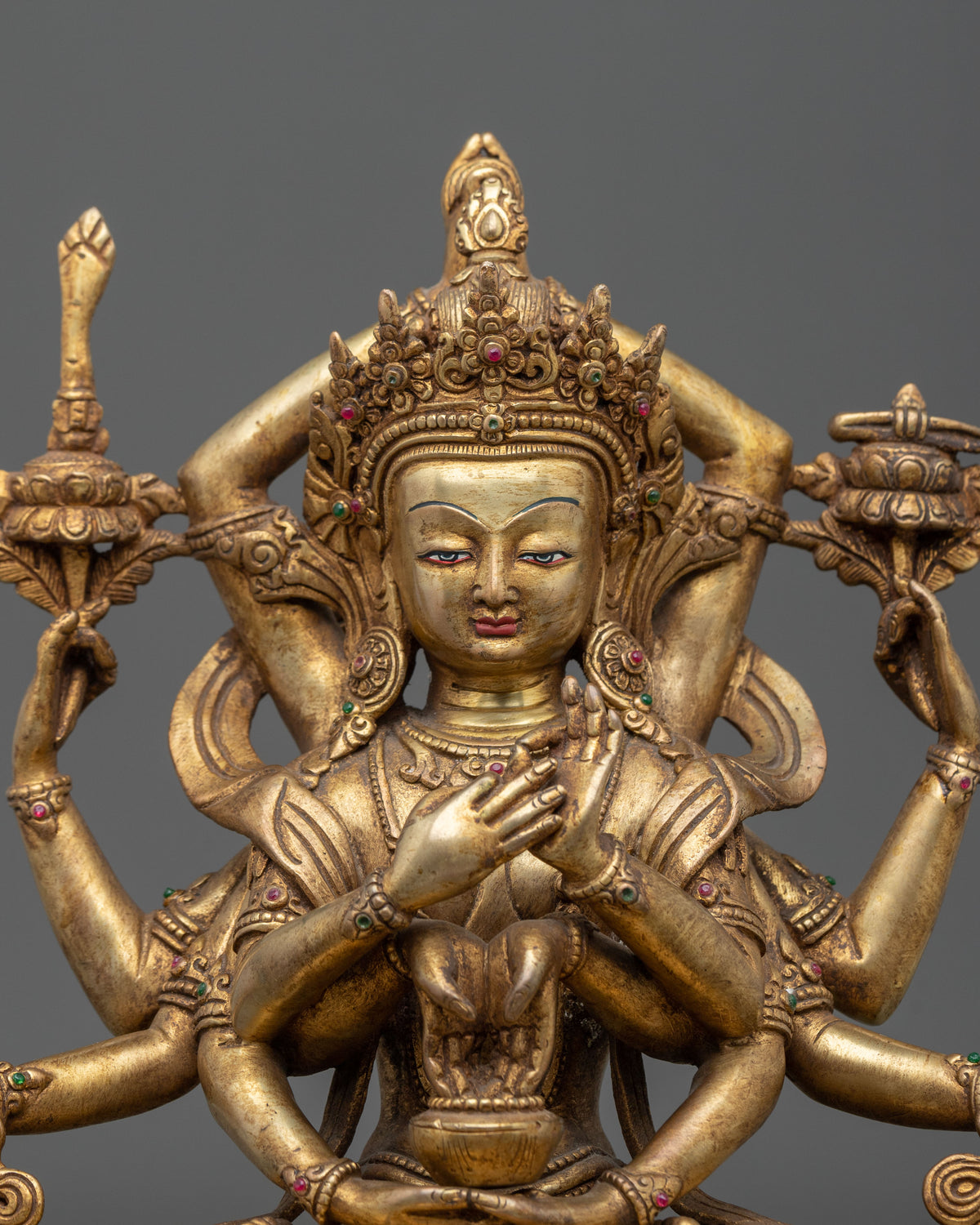 Namasangati Copper Statue | Serene Craftsmanship