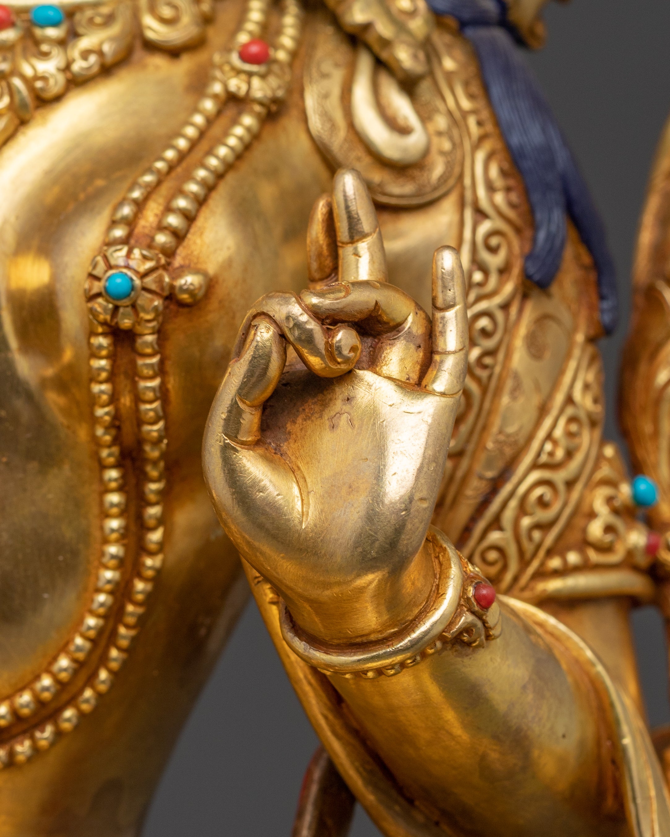 Statue of Mother Green Tara: Mother of Liberation | Compassion and Swift Protection