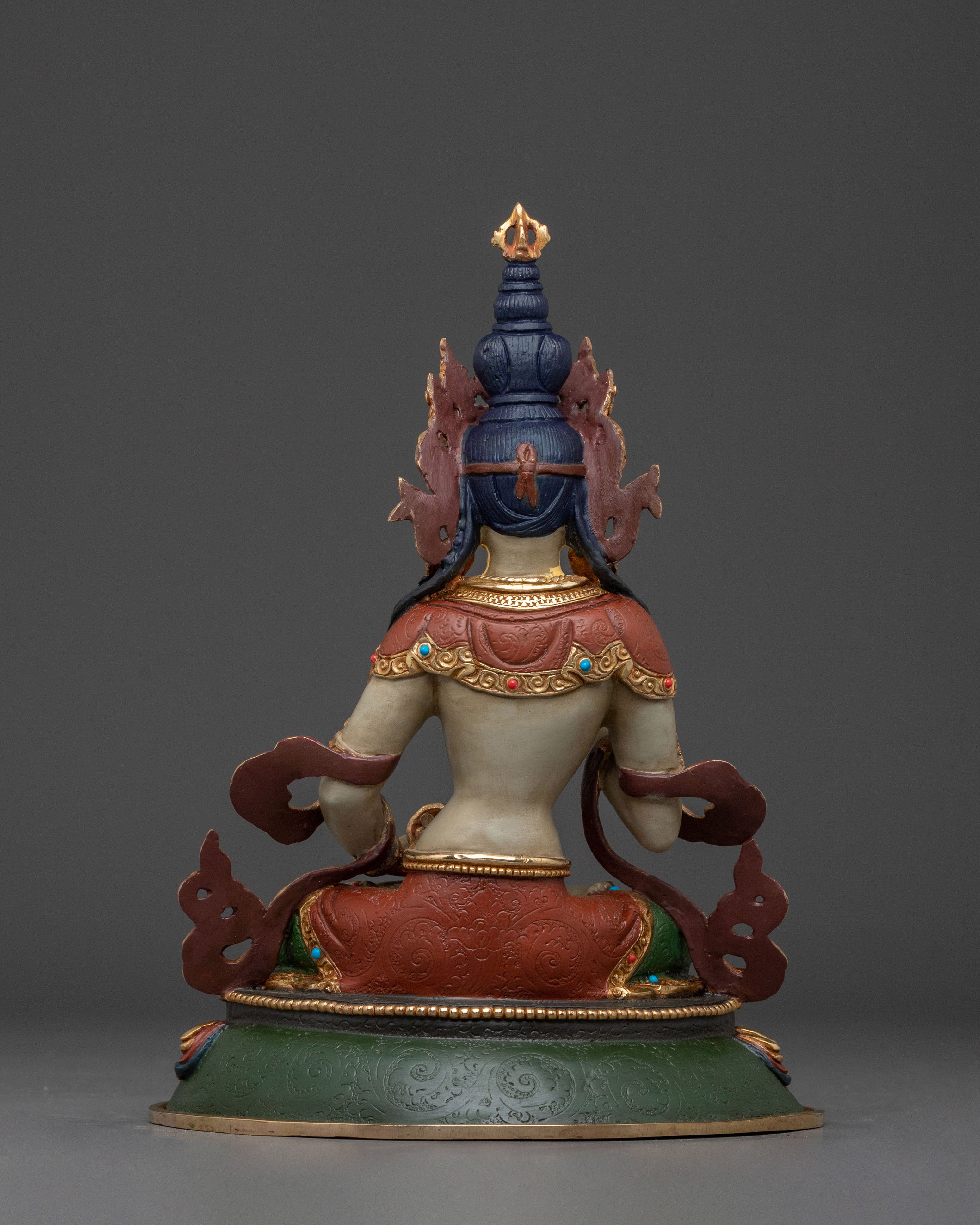 Handmade Vajrasattva Figurine | Purification Deity