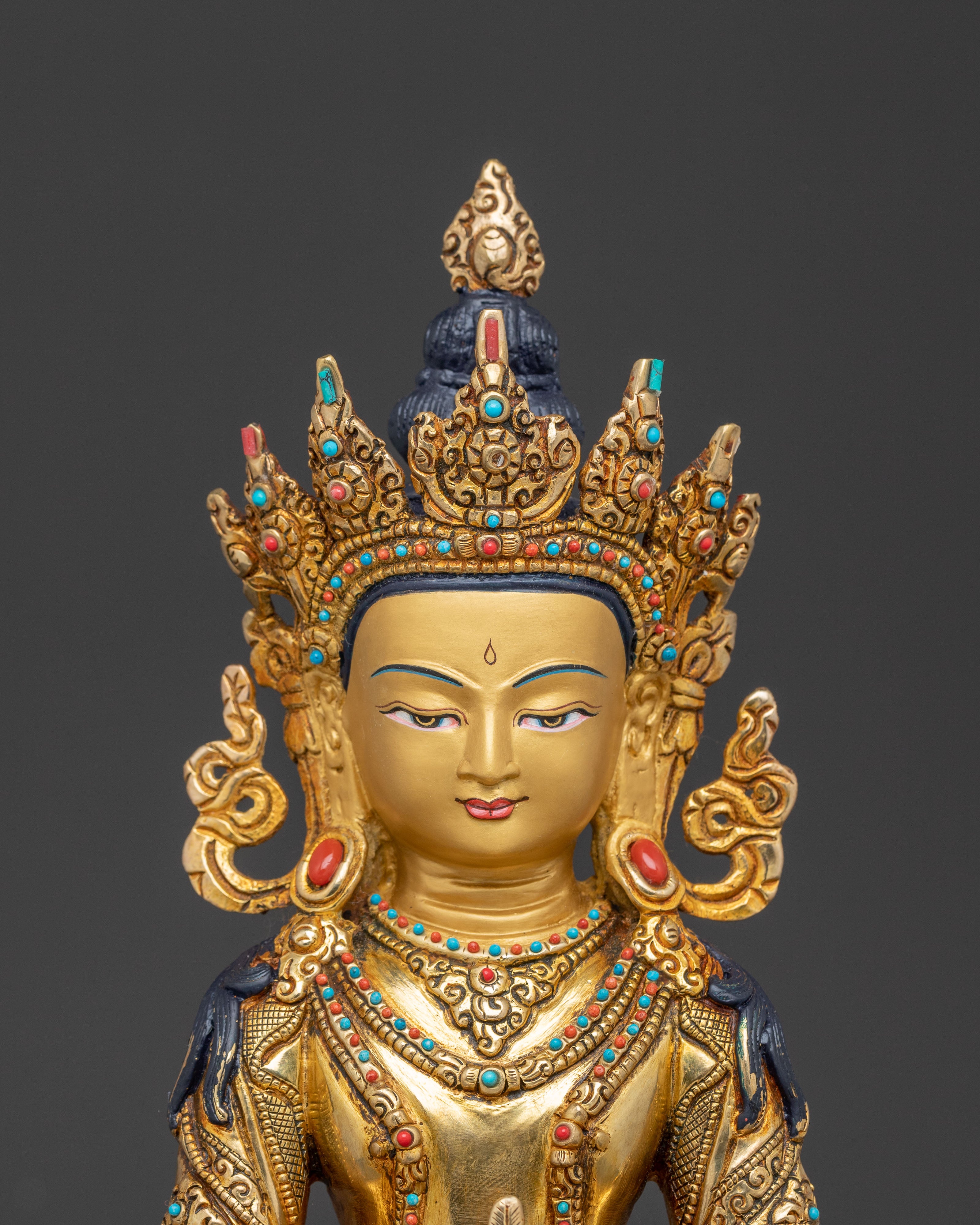 Amitayus Bodhisattva Statue for Altar