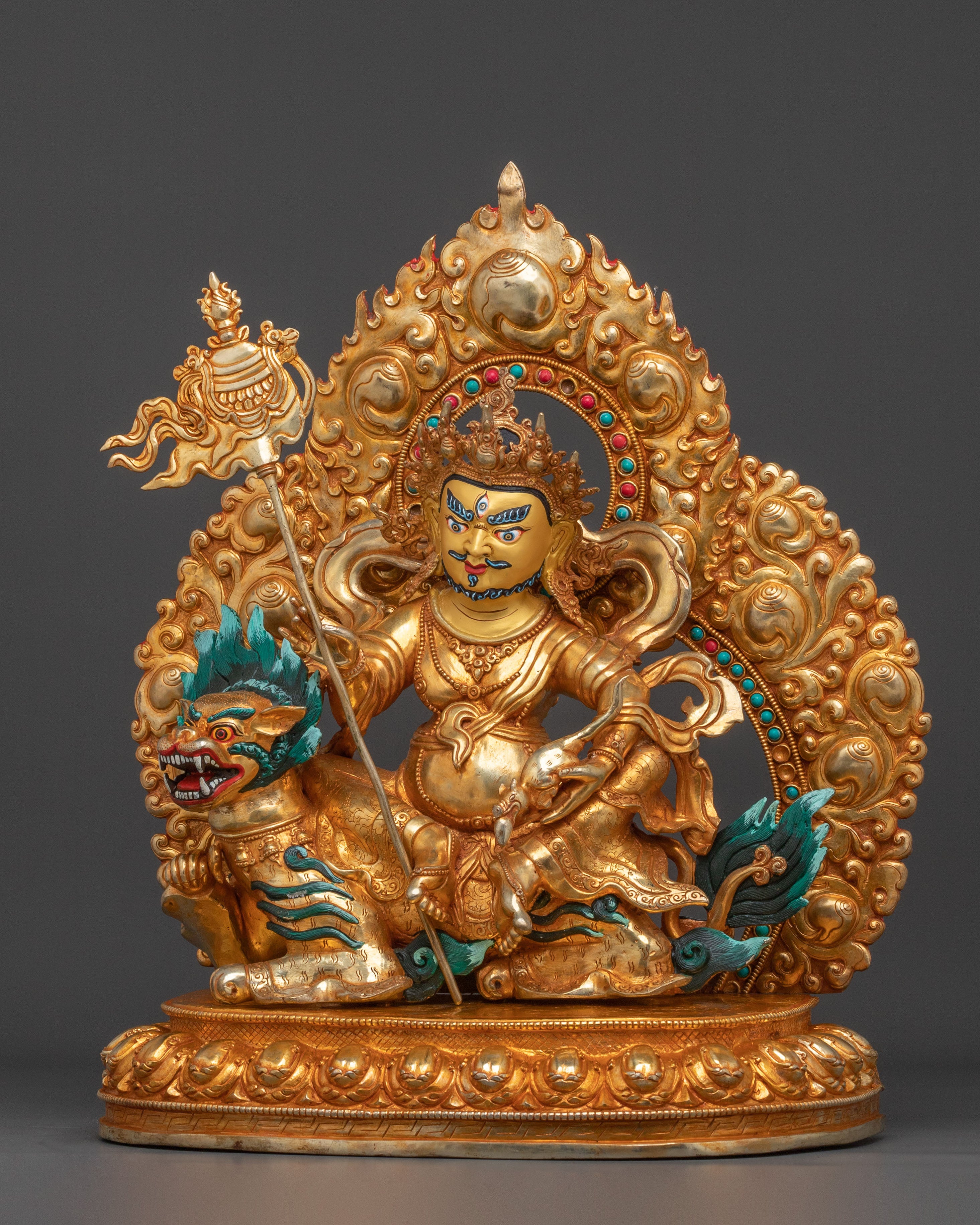 24K Gold Gilded Handcrafted Namtoshe Statue