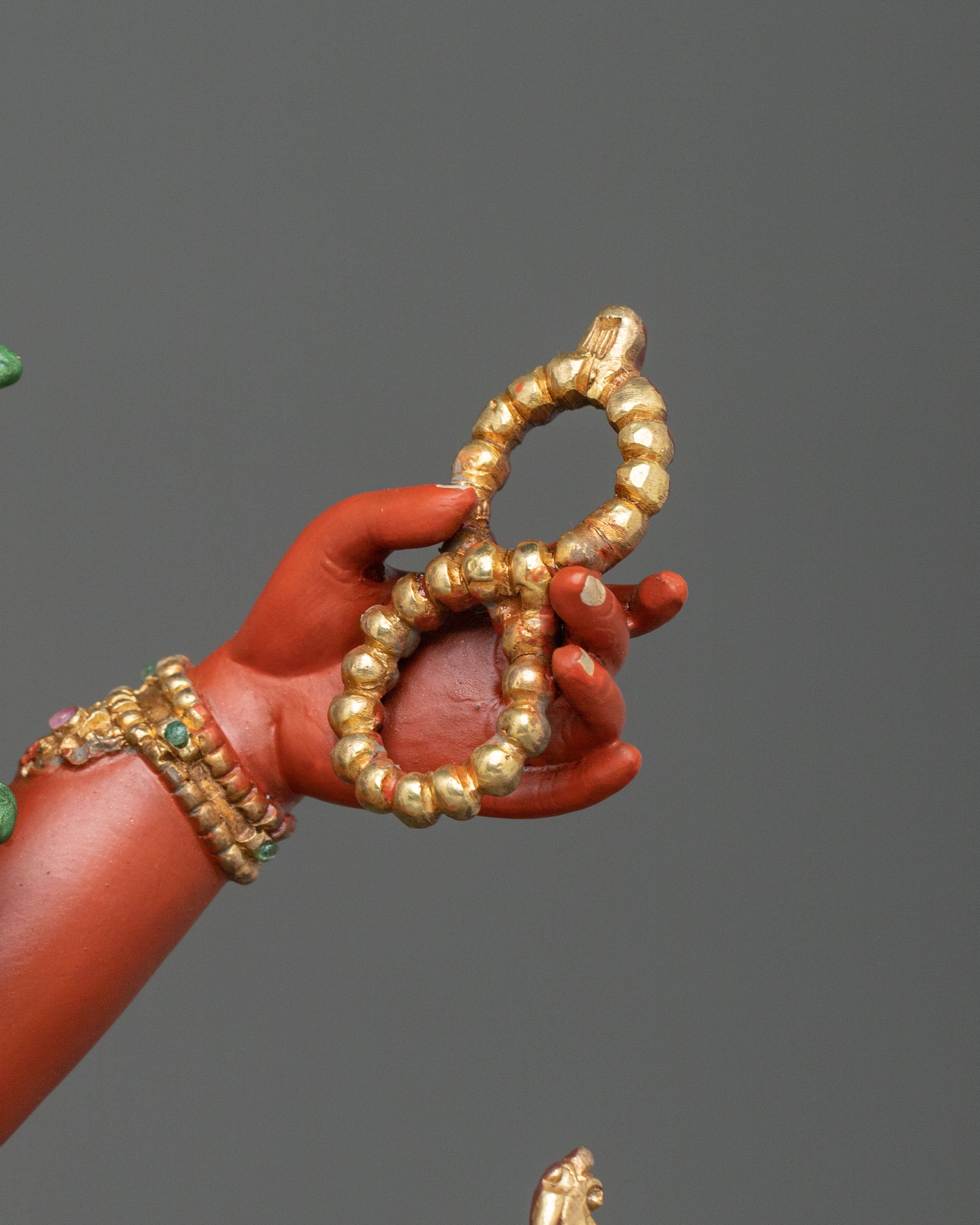 Maha Manjushri Copper Statue | Meditation Altar Decor