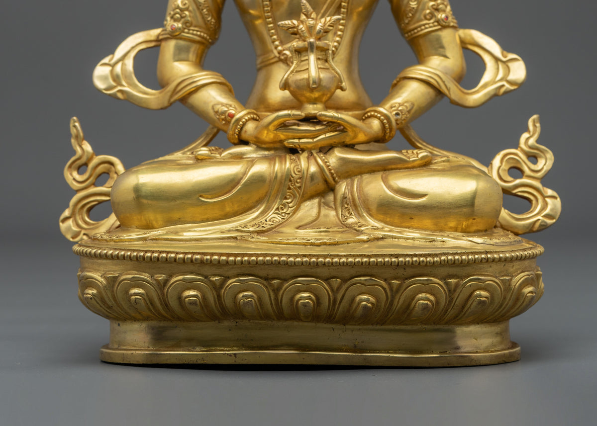 long life deity amitayus spiritual sculpture | Symbol of Longevity