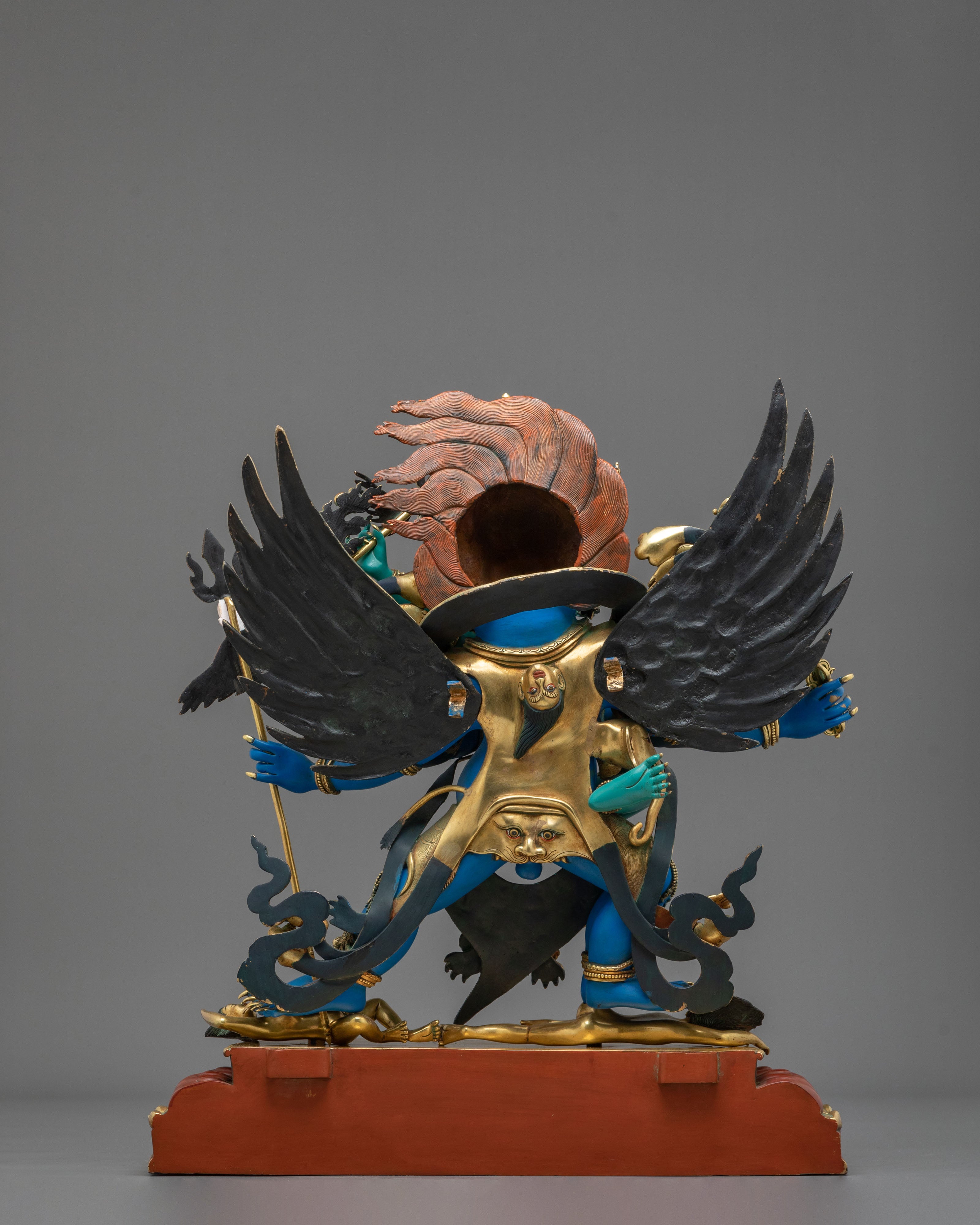 Buddhist Statue of Vajrakilaya | Wrathful Deity for Removing Obstacles