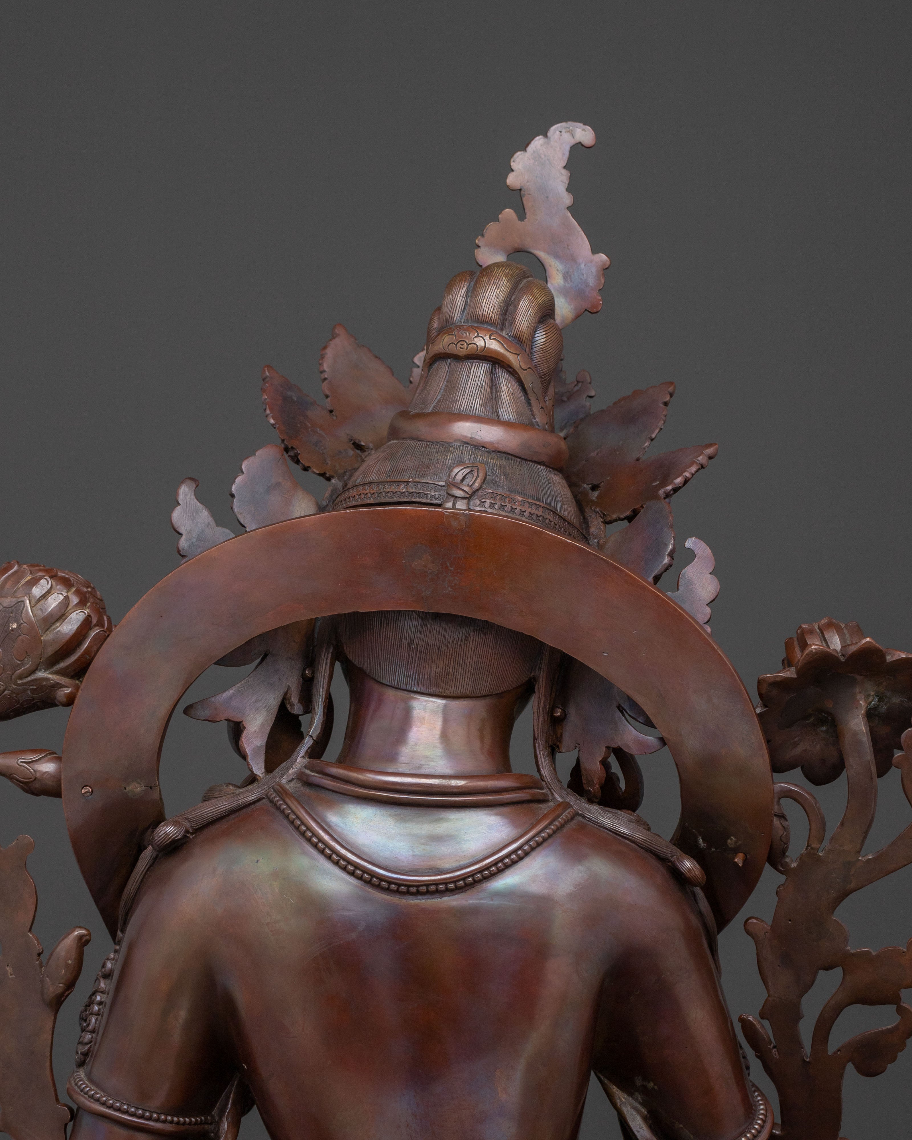 Divine Green Tara Figurine | Tibetan Buddhist Goddess
