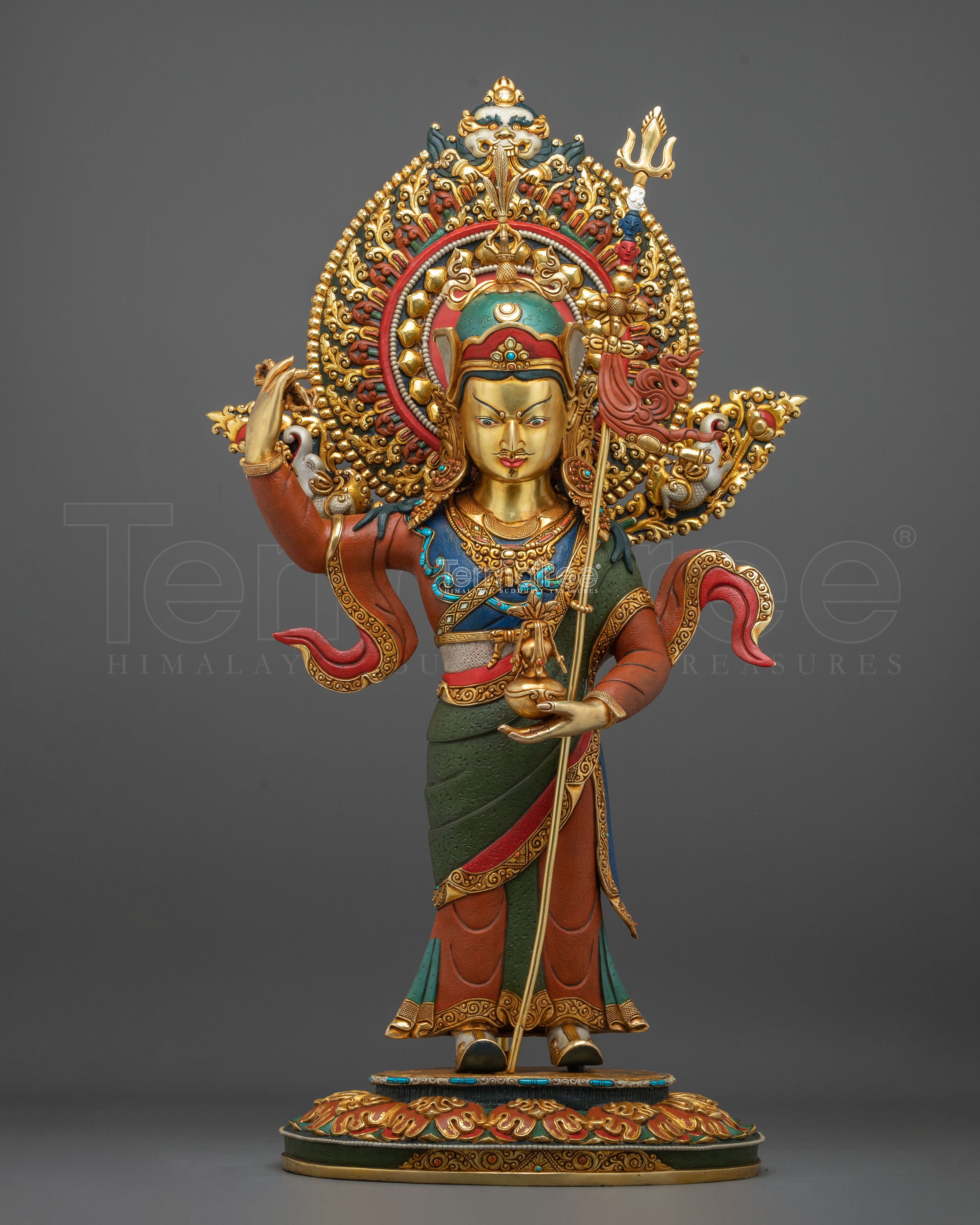 Dancing Guru Rinpoche Statue 