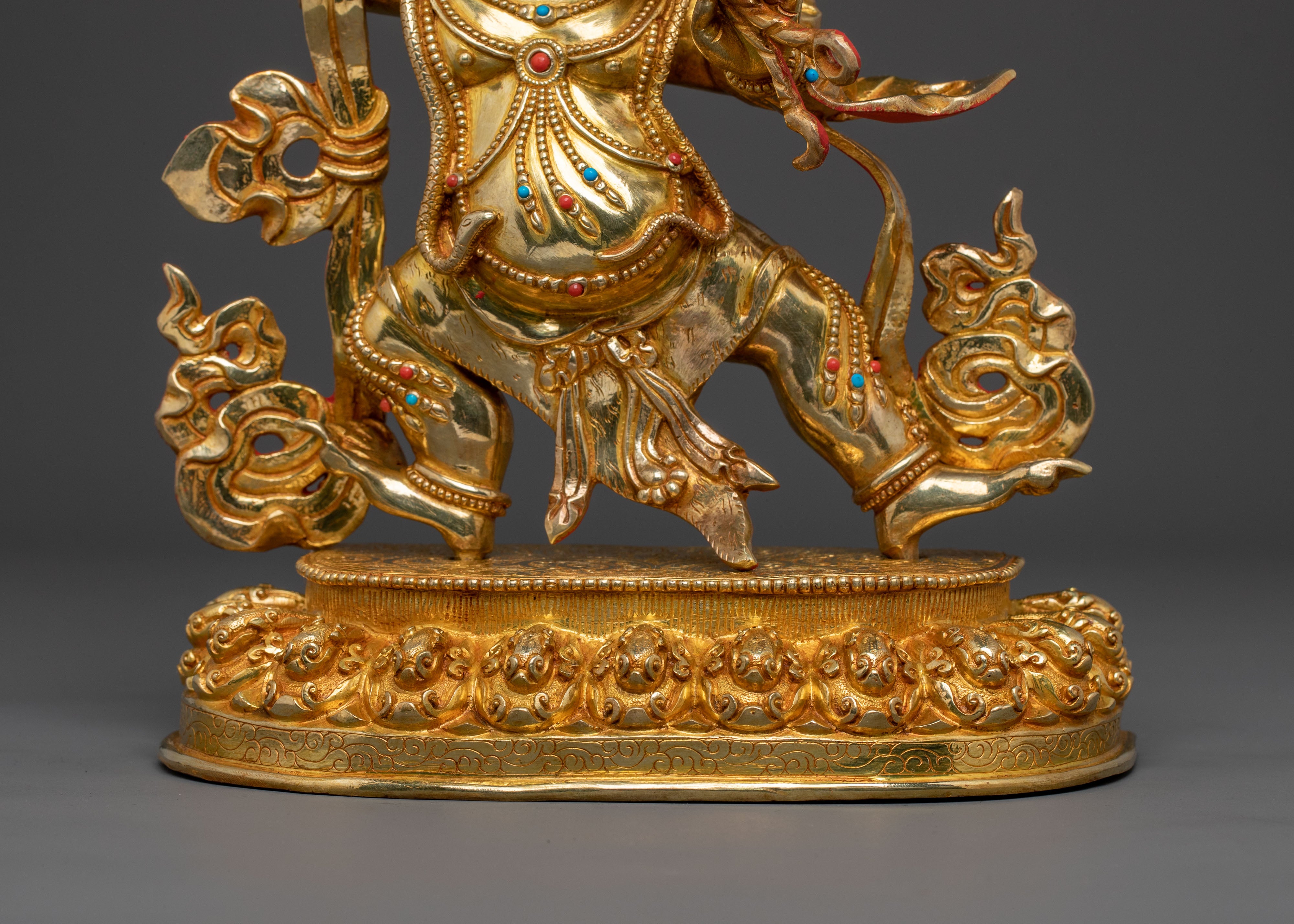 Major Bodhisattva: Handmade Vajrapani Statue