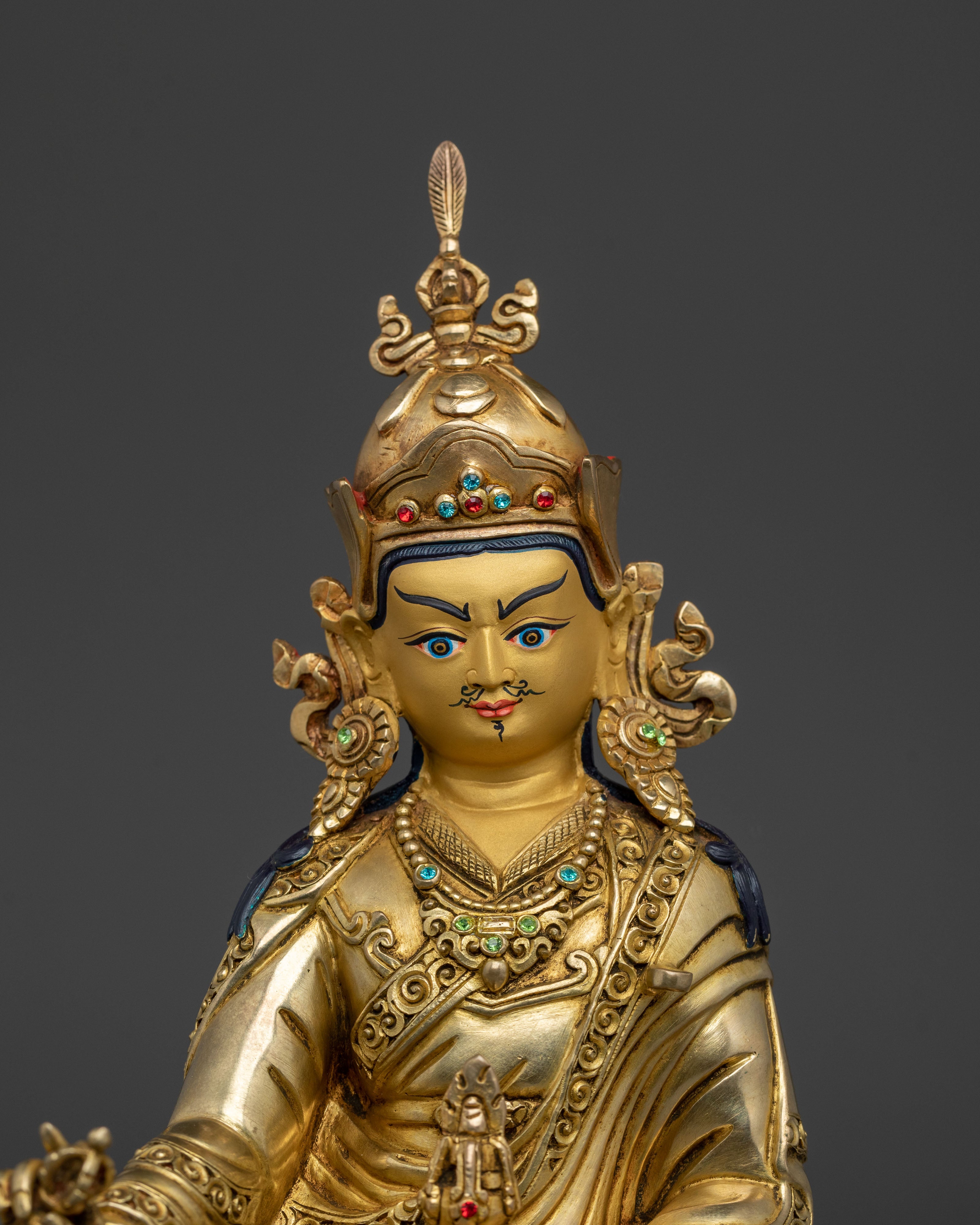 Guru Rinpoche Sculpture | Tibetan Buddhist Master