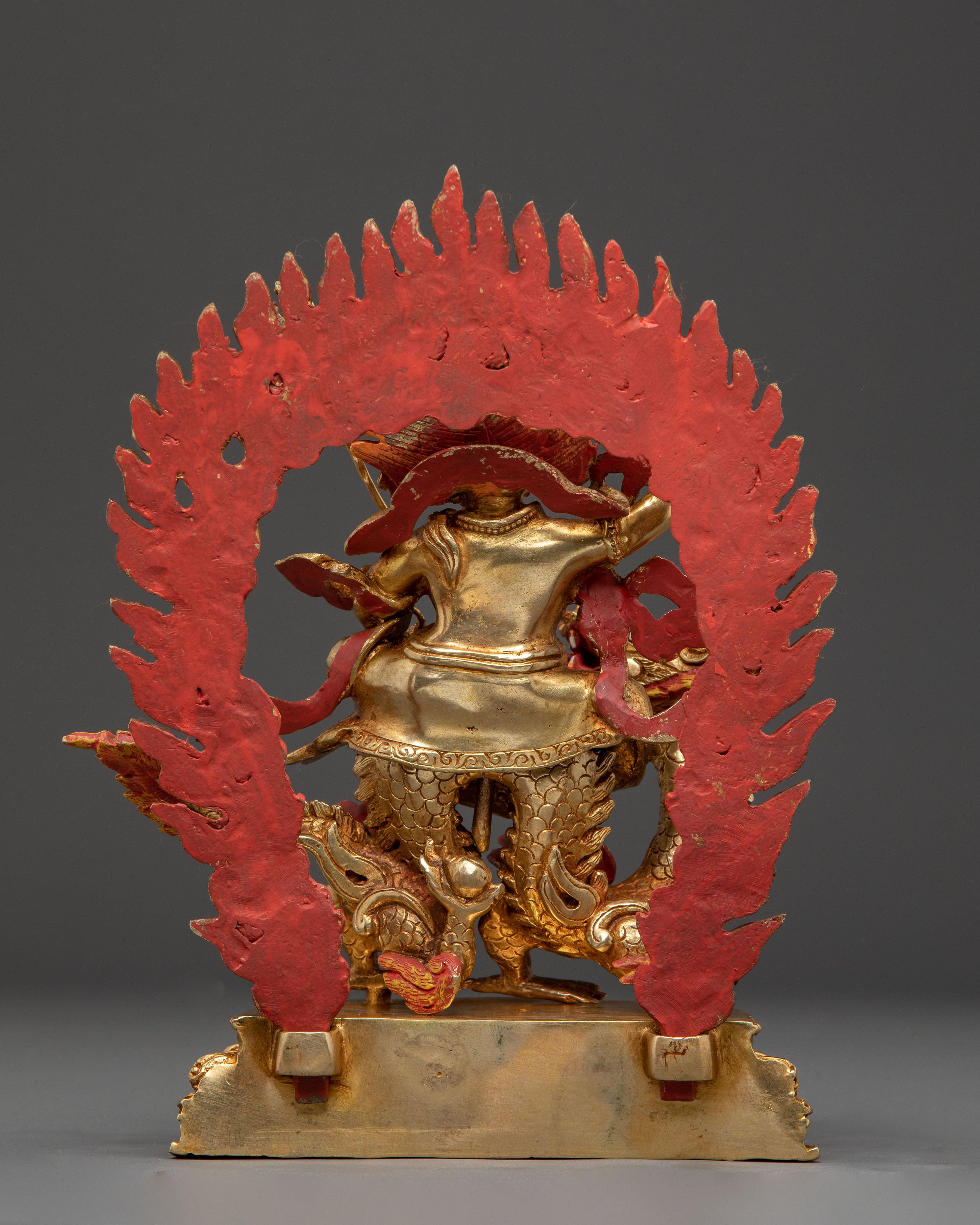 White Dzambhala Statue: Buddhist God of Wealth