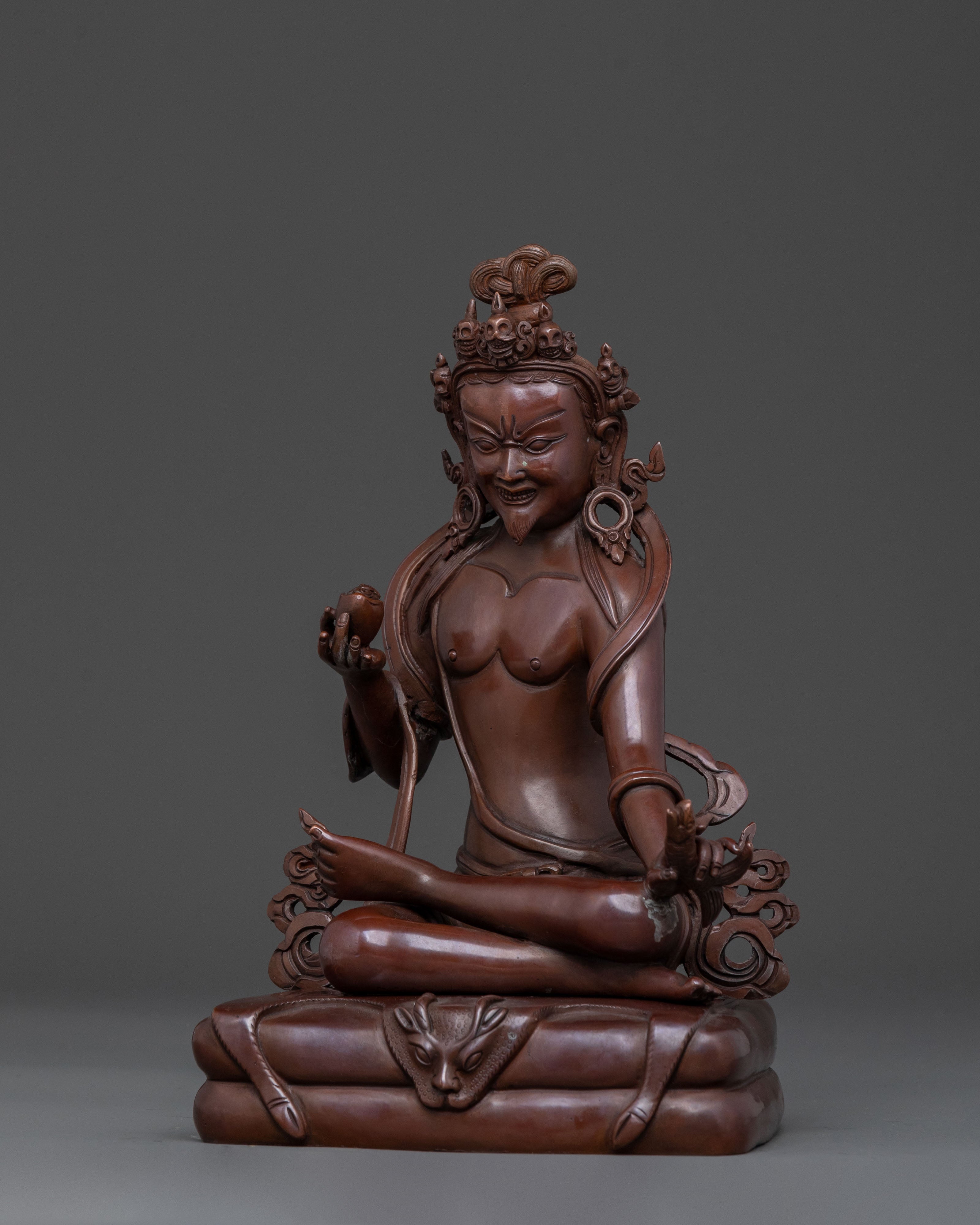 Handcrafted Naropa and Tilopa Statue Set | Sacred Lineage Masters Art