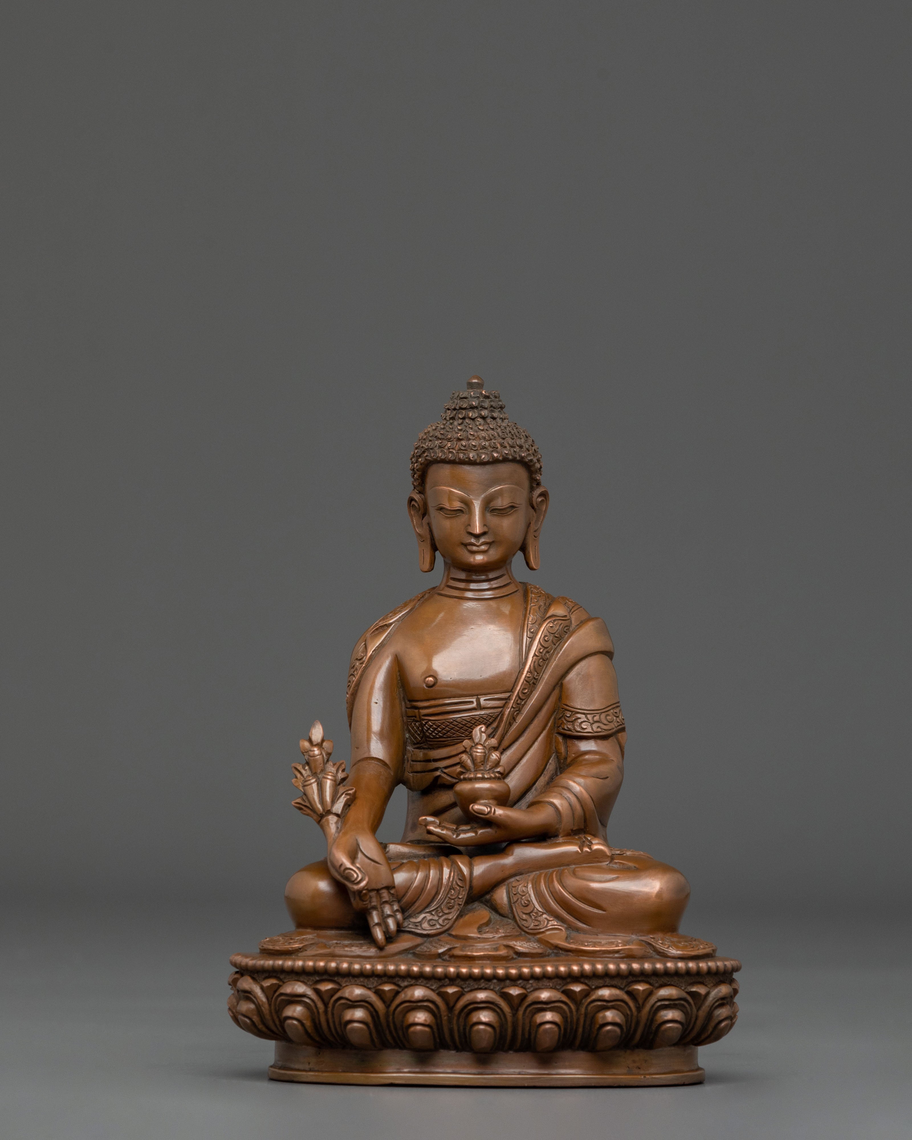 Medicine Buddha Figurine of Healing Light | Buddhist Shrine