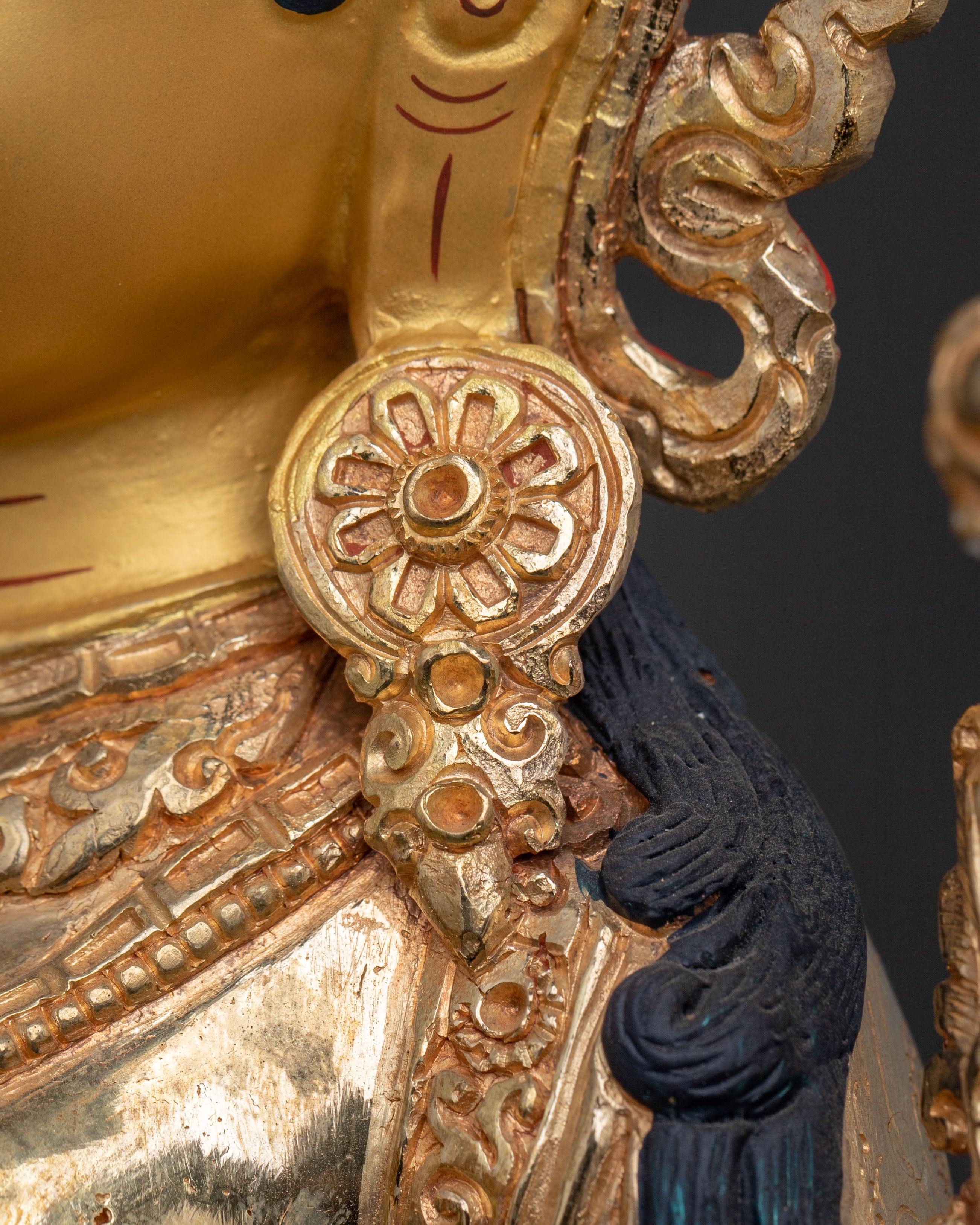 Mother Green Tara | 24K Gold Gilded Sculpture
