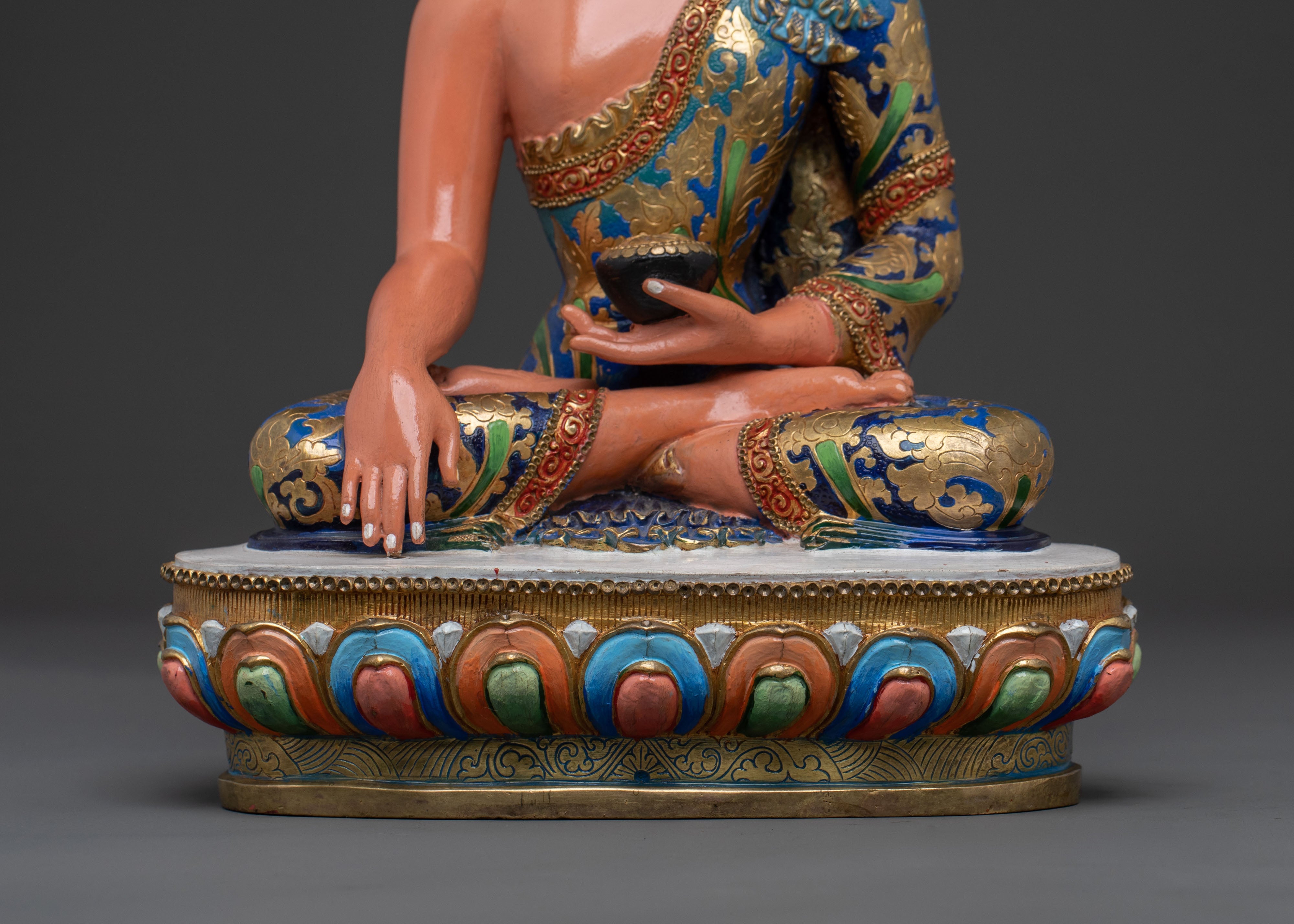 Copper Statue of Historical Buddha Shakyamuni