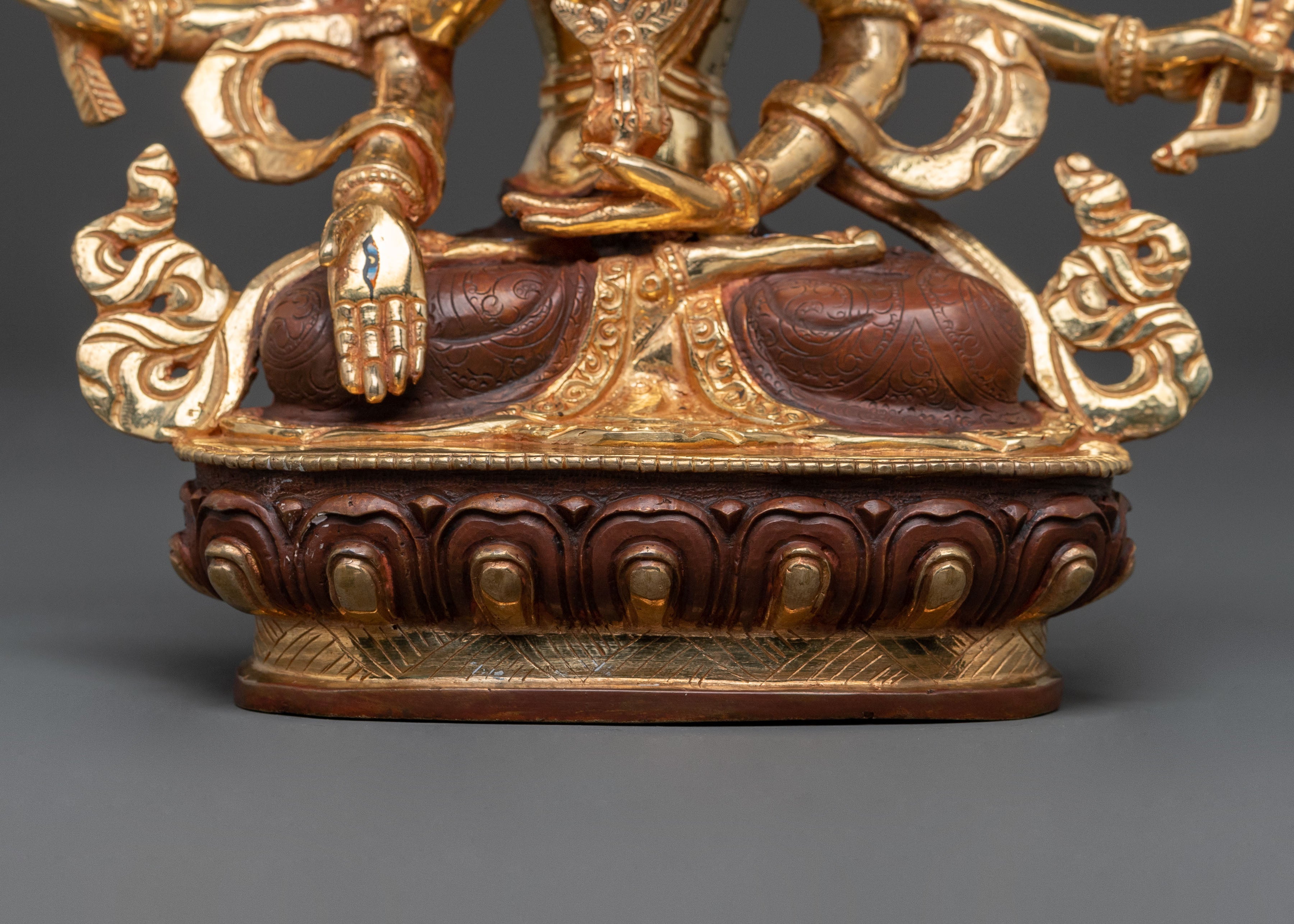 Handcrafted Ushnisha Vijaya Sacred Statue | Spiritual Protection