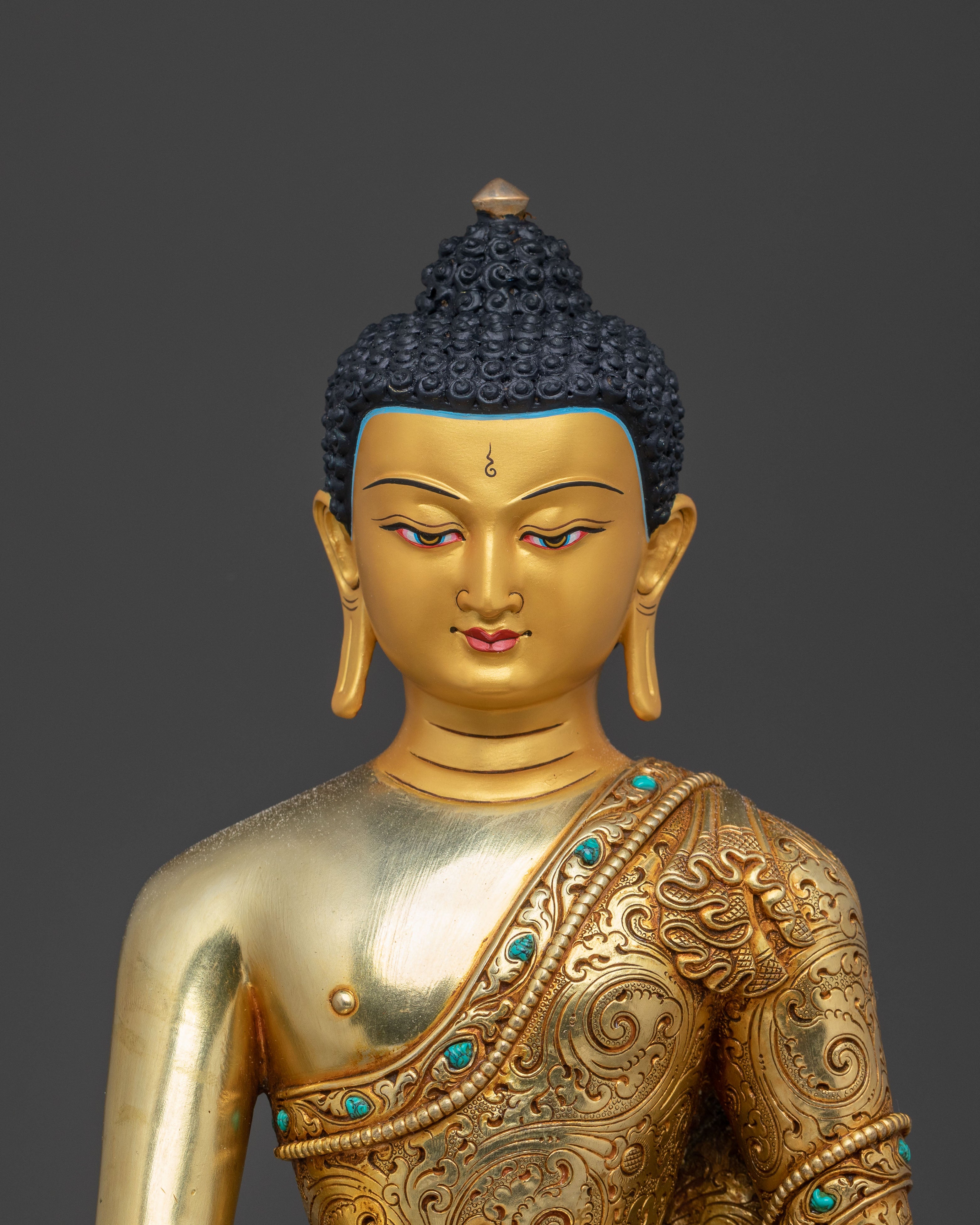 Shakyamuni Buddha Altar Statue Decor | Spiritual Home Accent